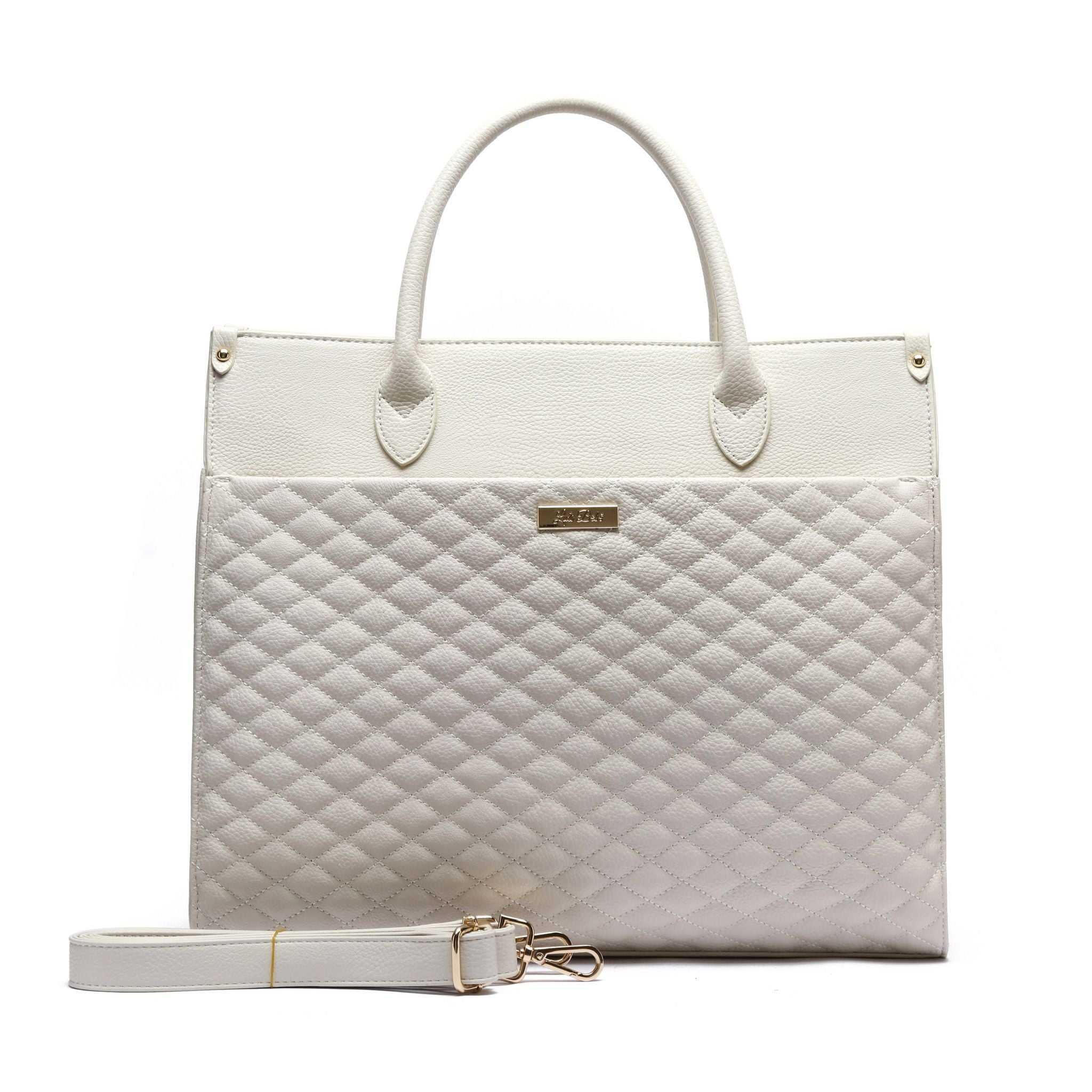 Classic Tote Bag | Pearl White