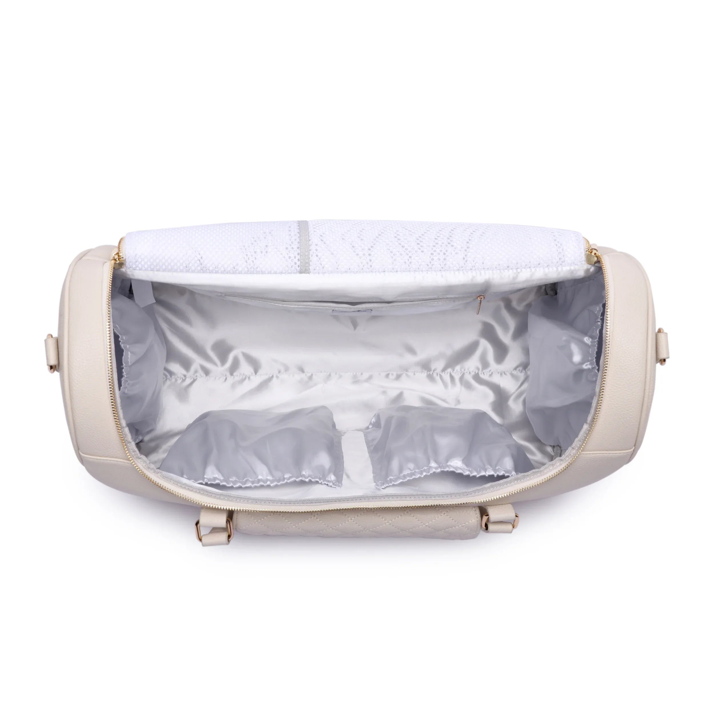 Weekender Travel Bag | Pearl White
