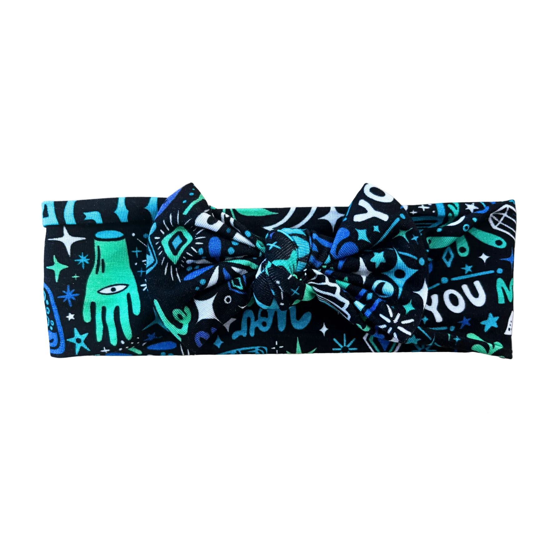 The SoftKnot Bow | Mystic Mama (Blue)