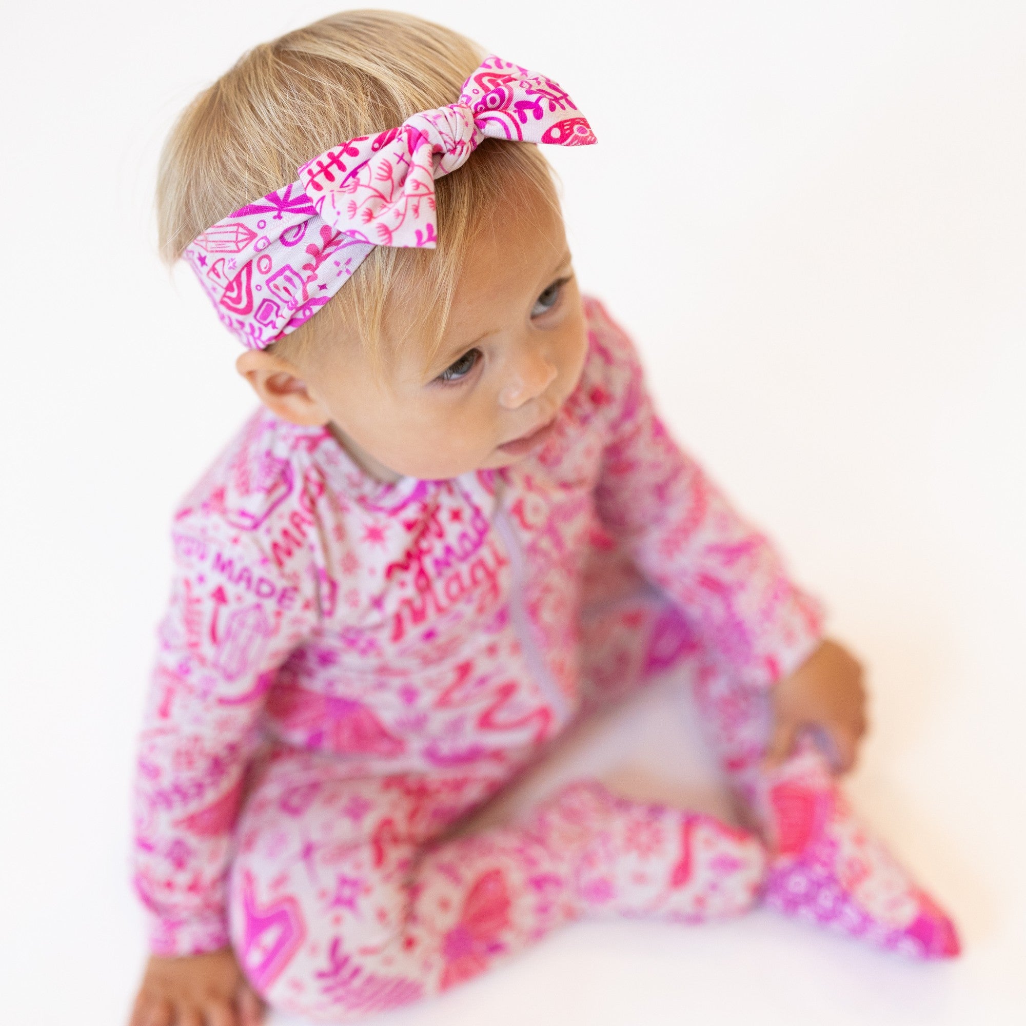The SoftKnot Bow | Mystic Mama (Pink)