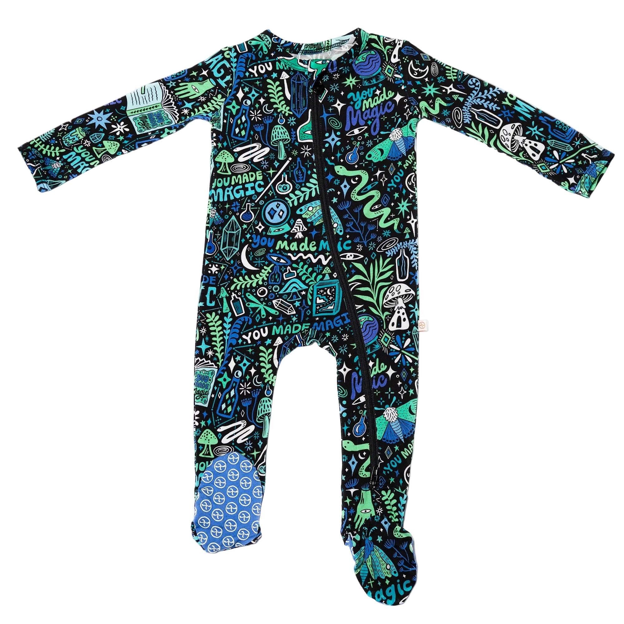 The Second-Skin Footie | Mystic Mama (Blue)