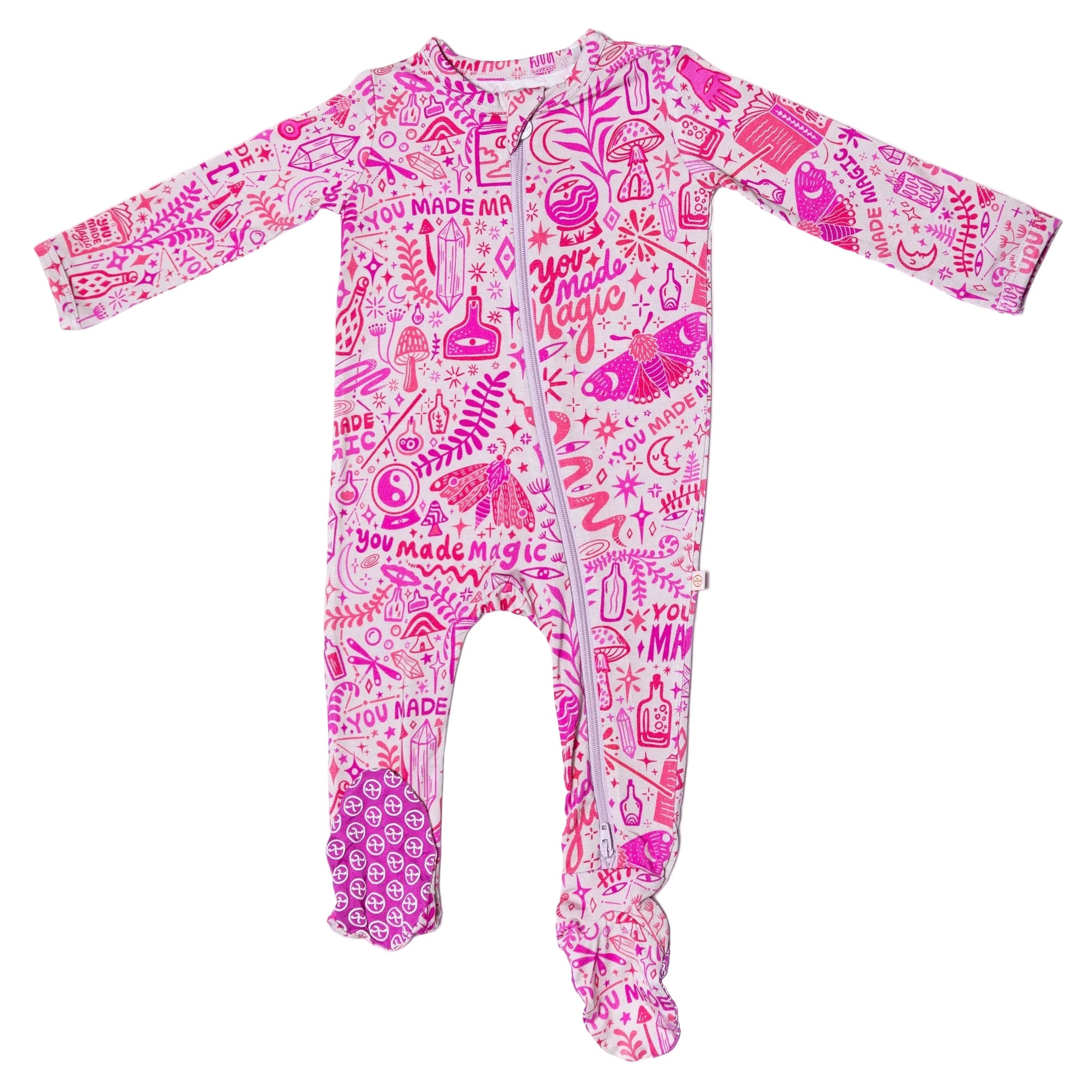 The Second-Skin Footie | Mystic Mama (Pink)