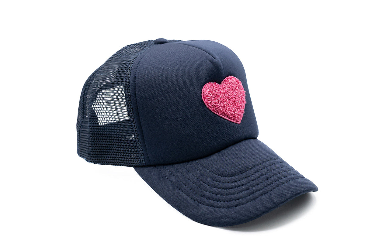 Terry Heart Trucker Hat
