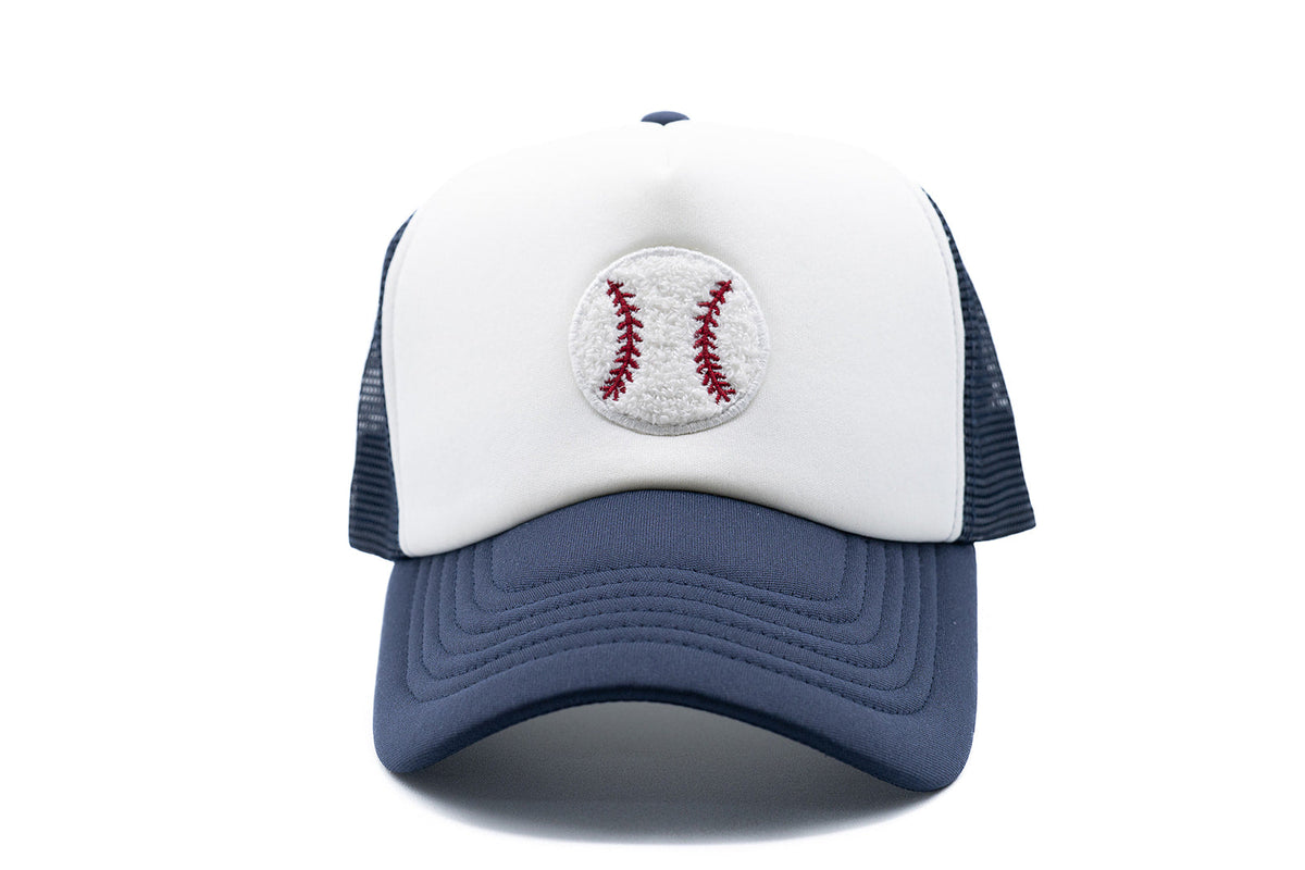 Baseball Patch Trucker Hat