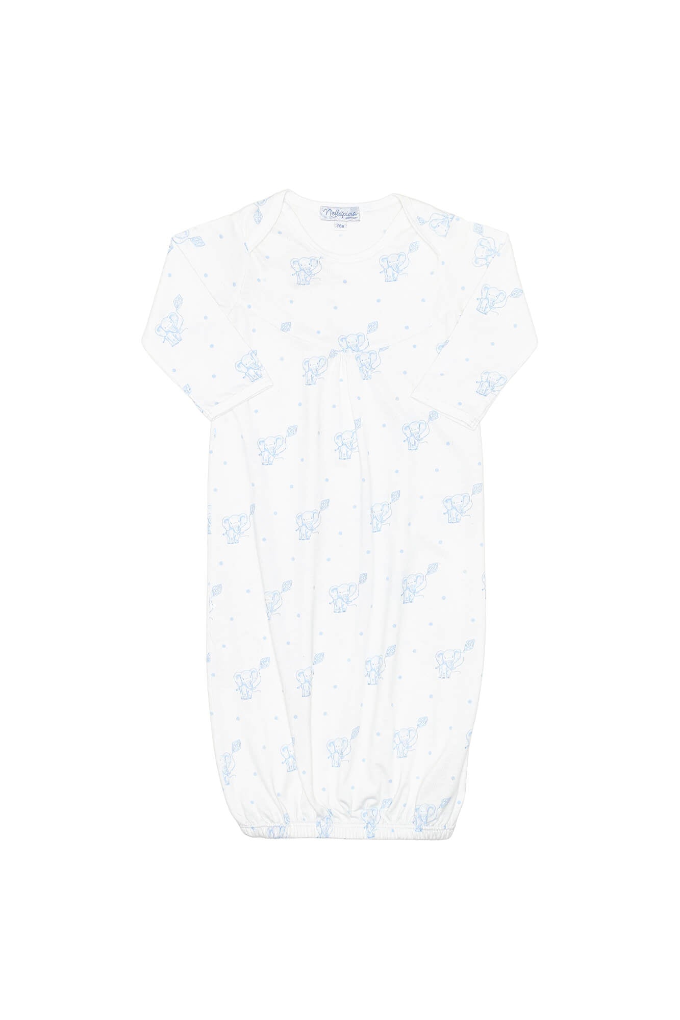 Blue Elephant Gown