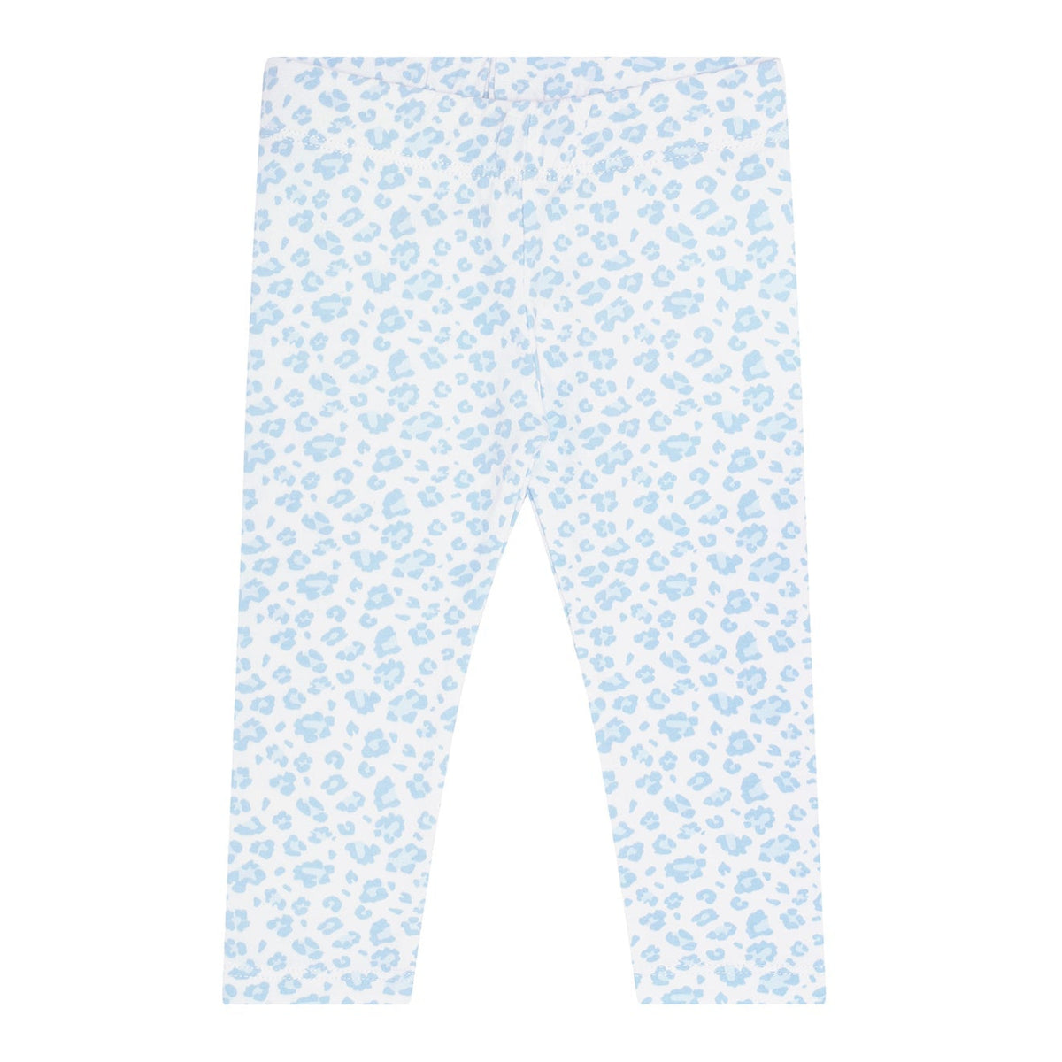 Blue Cheetah Tee-Leggings Set