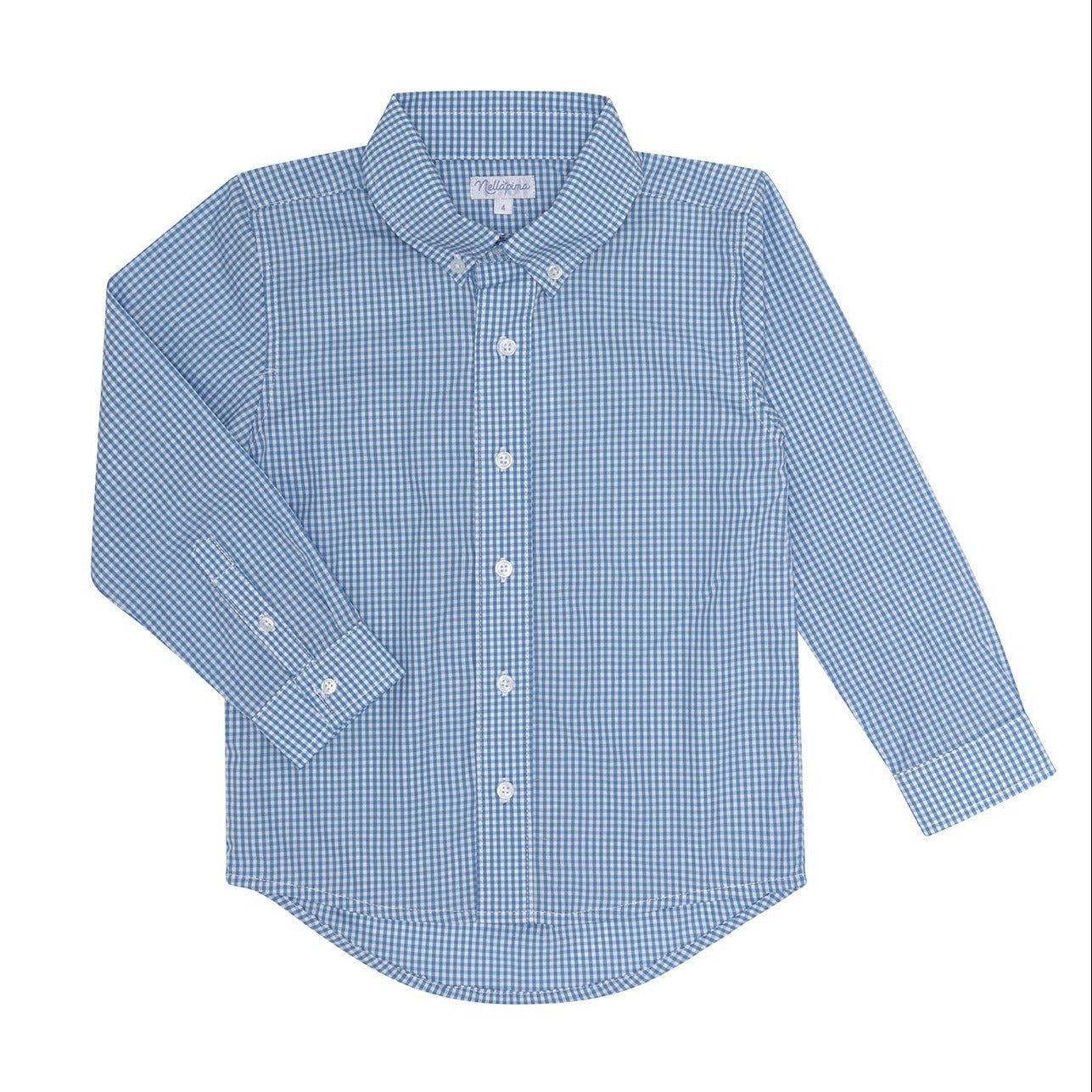 Blue Checks Long Sleeve Shirt