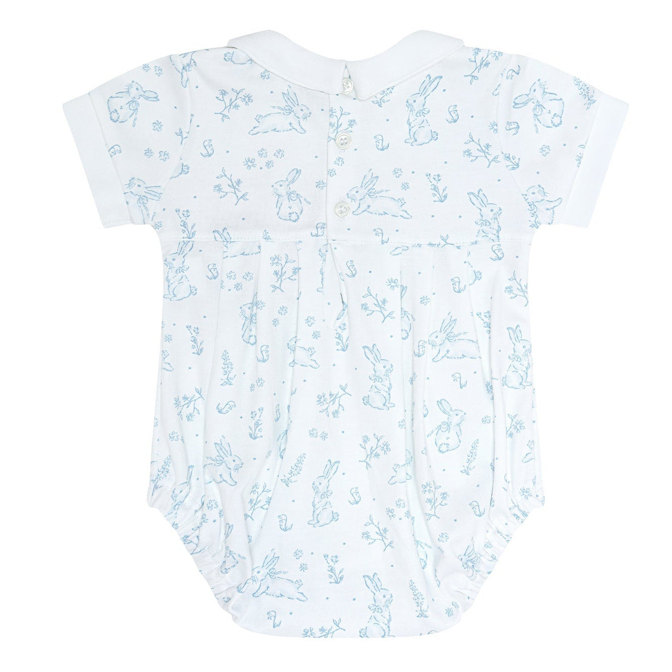 Blue Bunny Toile Bubble