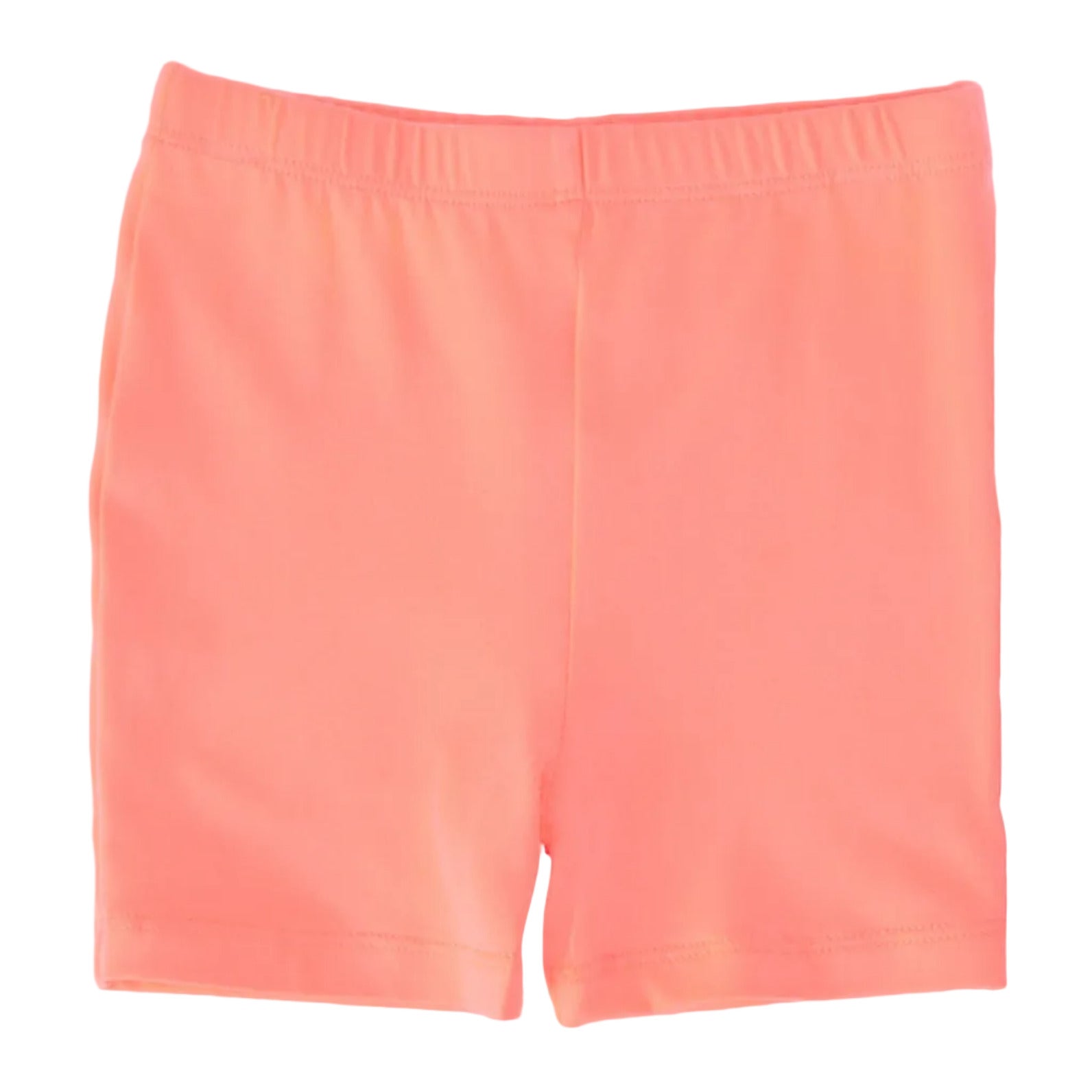 Neon Coral Twirl Shorts