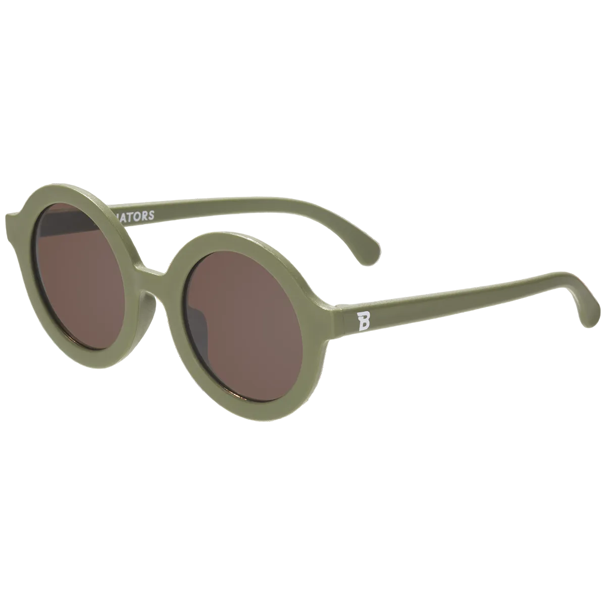 Wild Moss Round I Amber Lenses