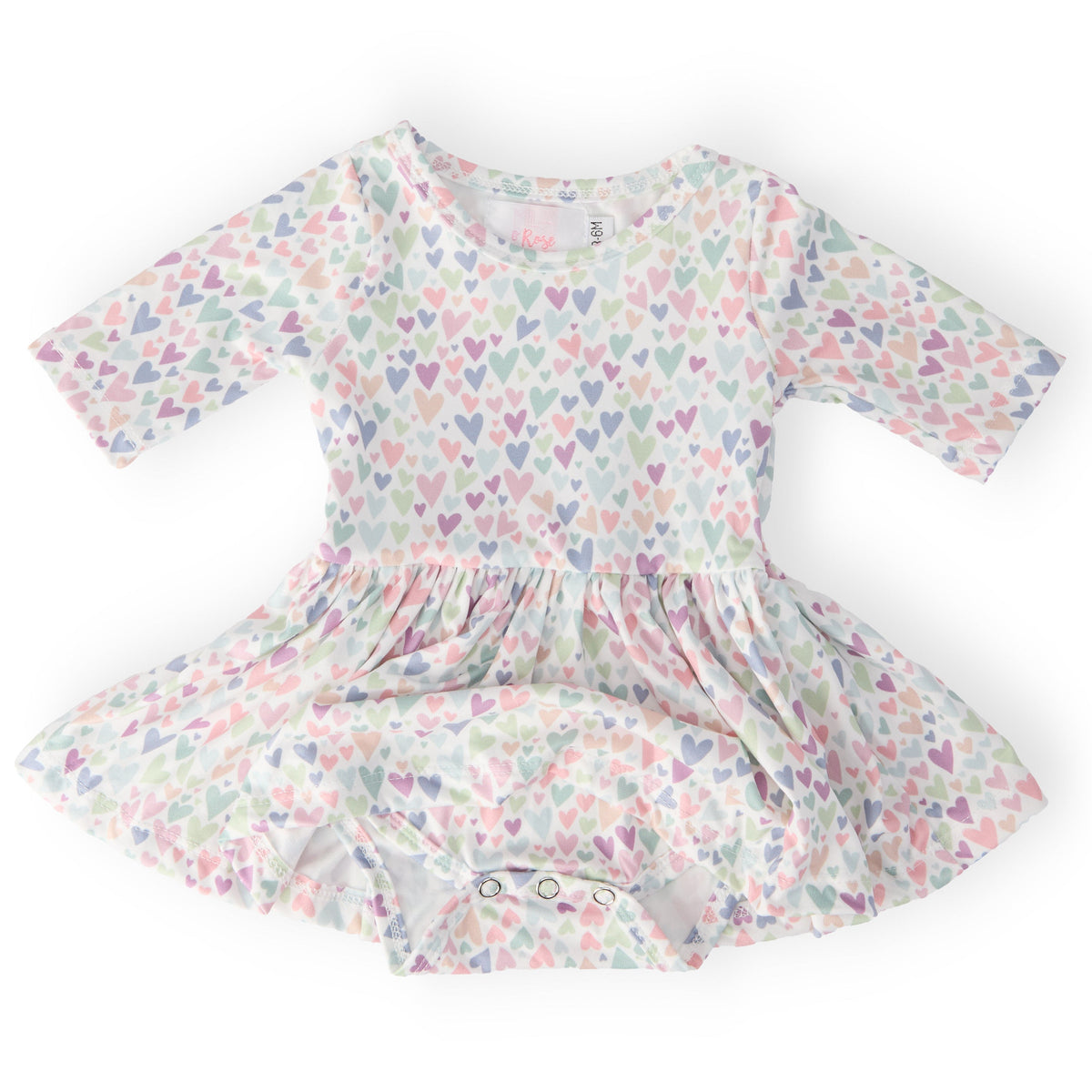 One in a Million 3/4 Sleeve Twirl Bodysuit