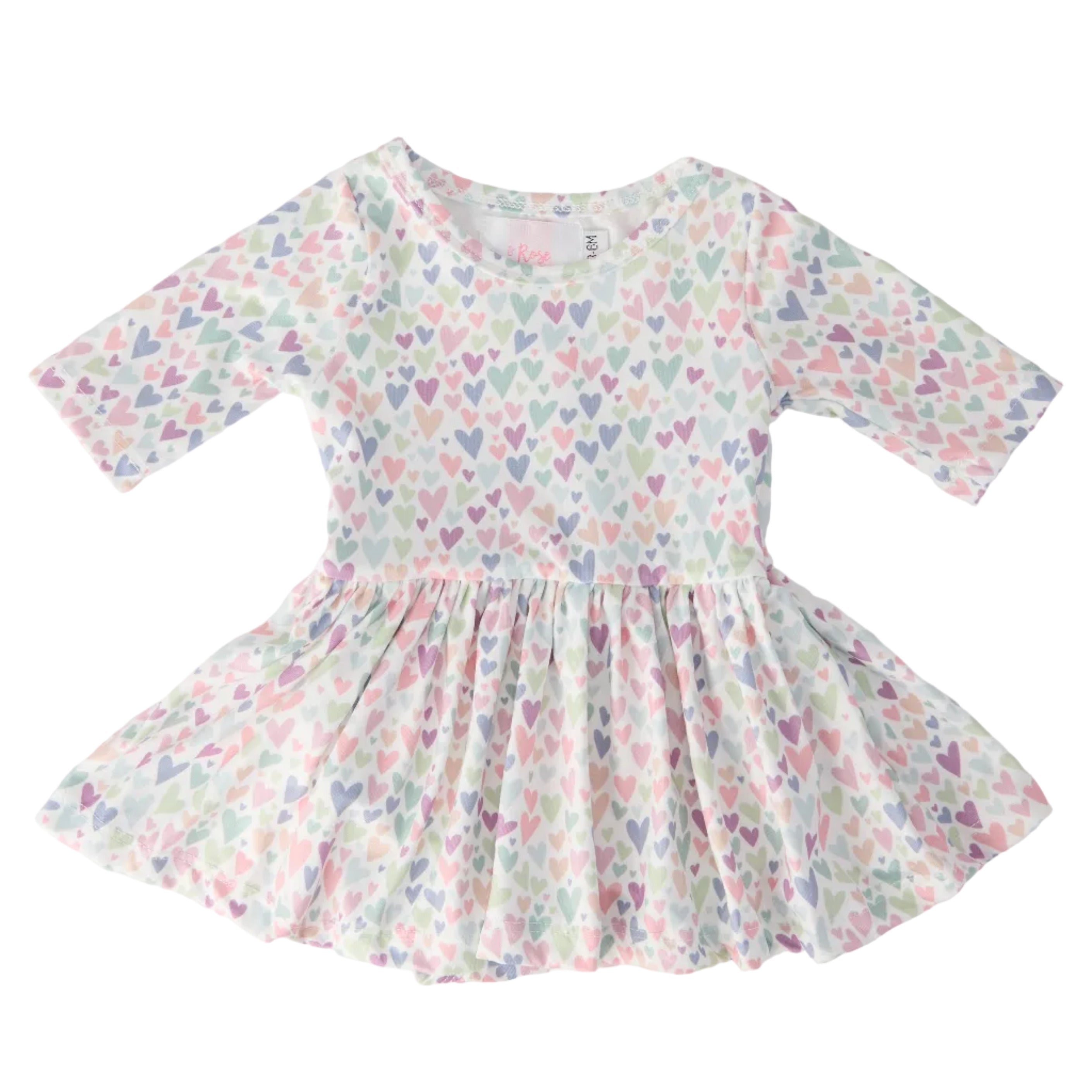 One in a Million 3/4 Sleeve Twirl Bodysuit