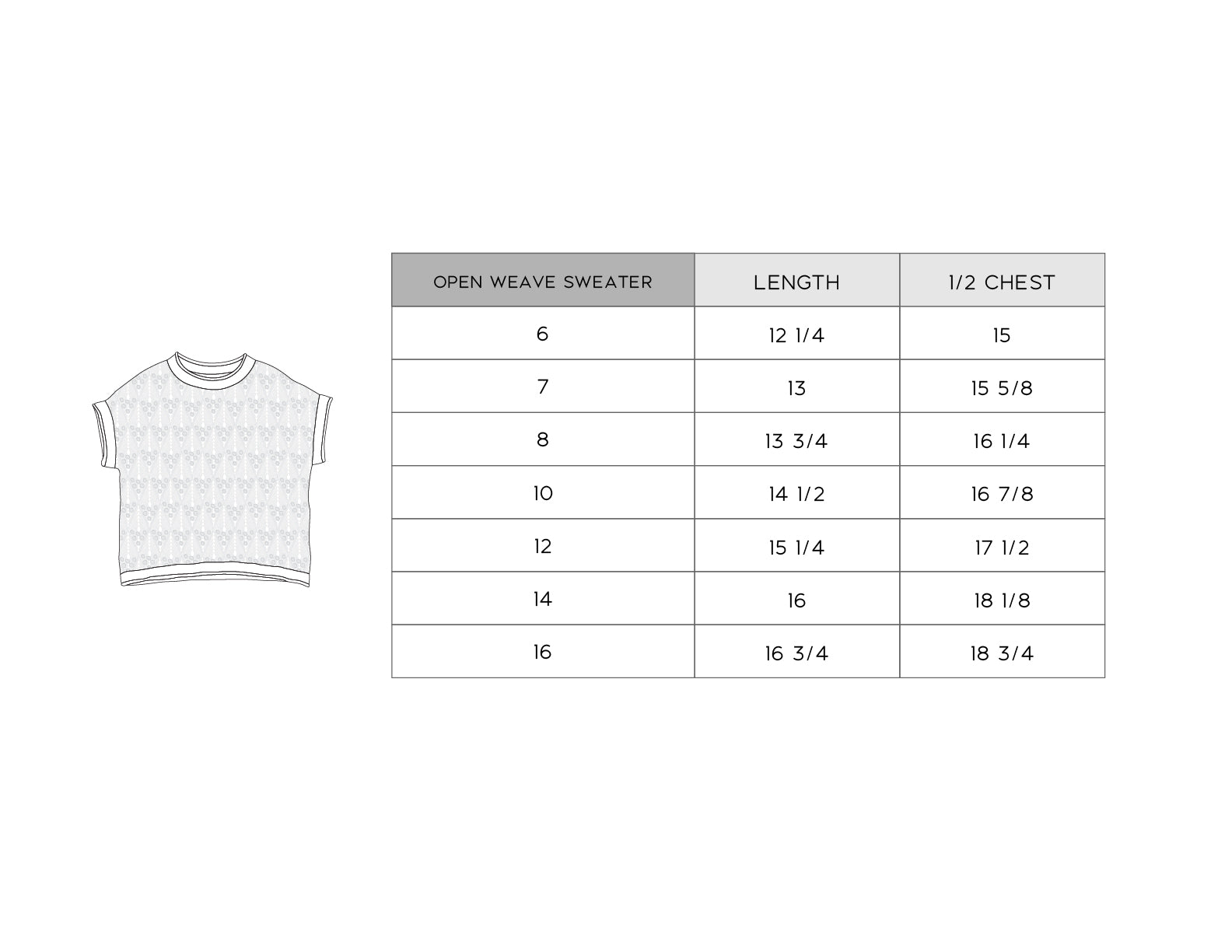 Open Weave Sweater