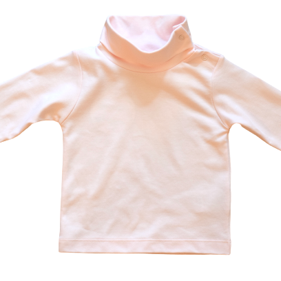 Solid Pink Turtleneck