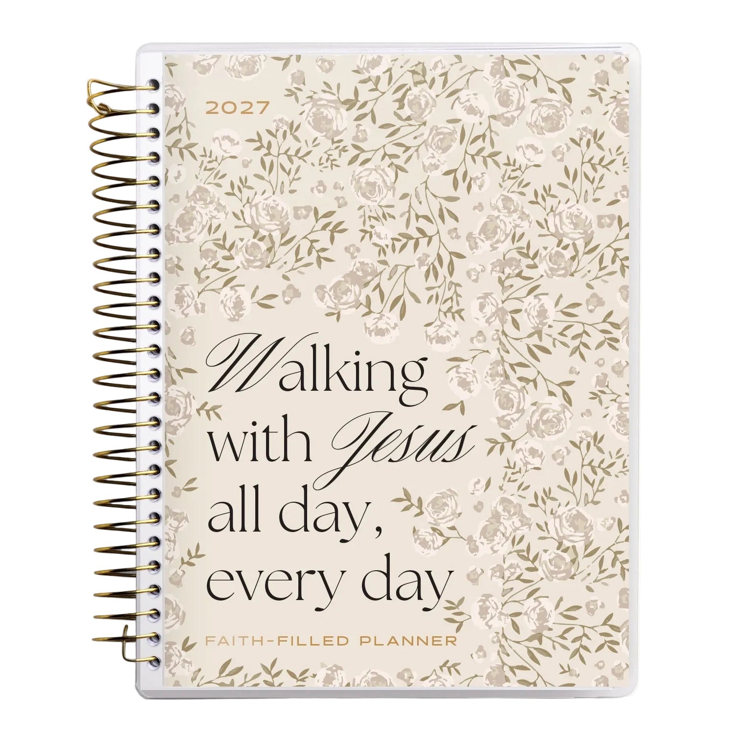 Walking with Jesus All Day, Every Day 2026-2027 18 Month Planner