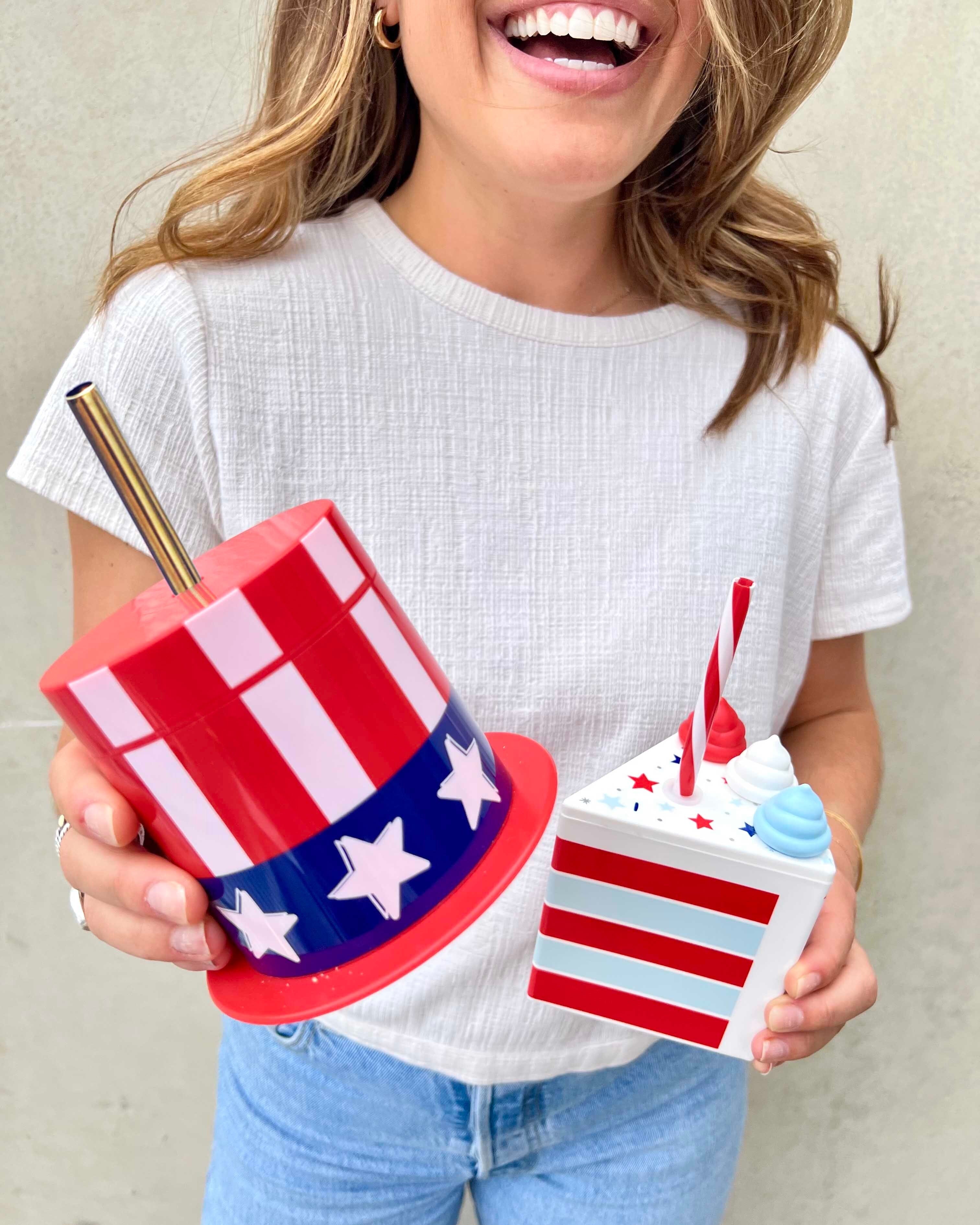 Hats Off To The USA Patriotic Sippers (Set of 2)