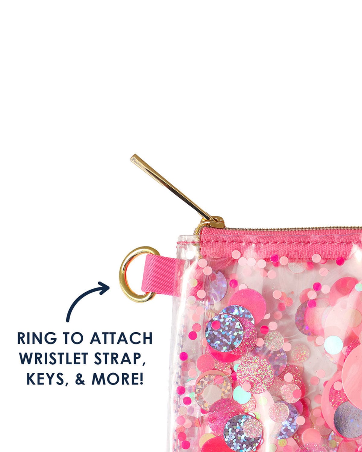 Spirit Squad Confetti Everything Pouch