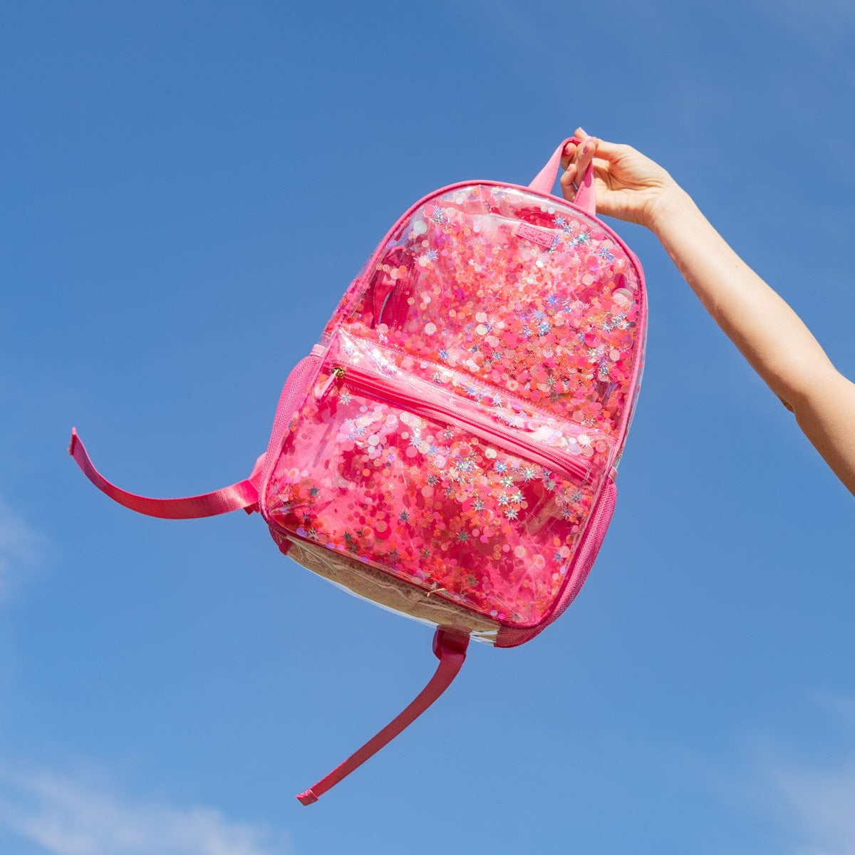 Sweet Tart Pink Confetti Backpack