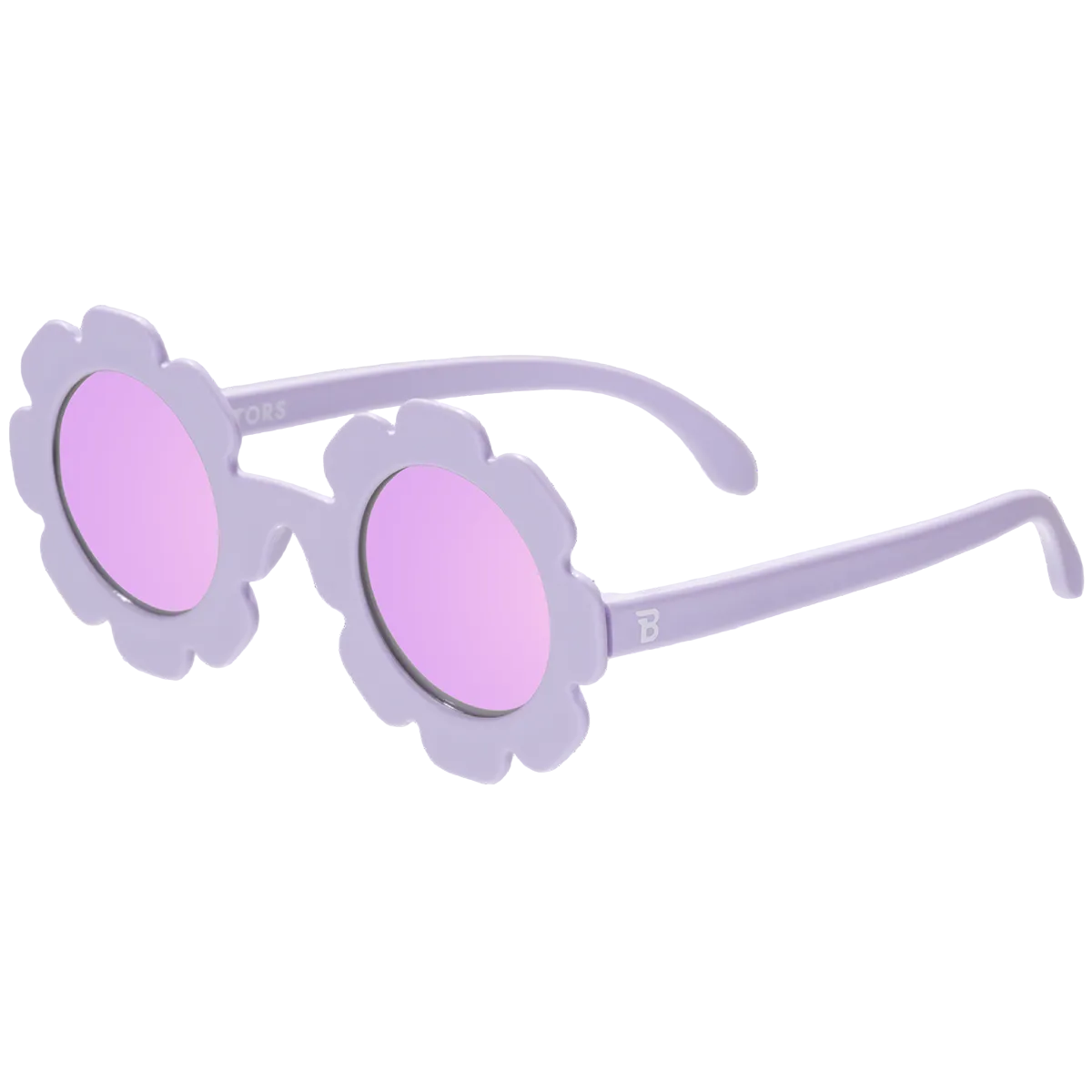 Irresistible Iris Flower I Polarized Lavender Mirrored Lenses
