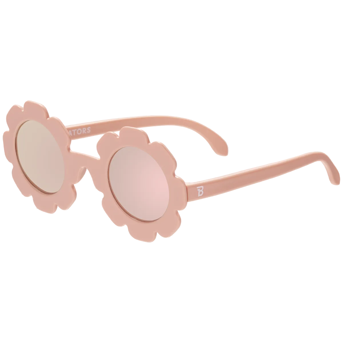 Peachy Keen Flower I Polarized Rose Gold Mirrored Lenses