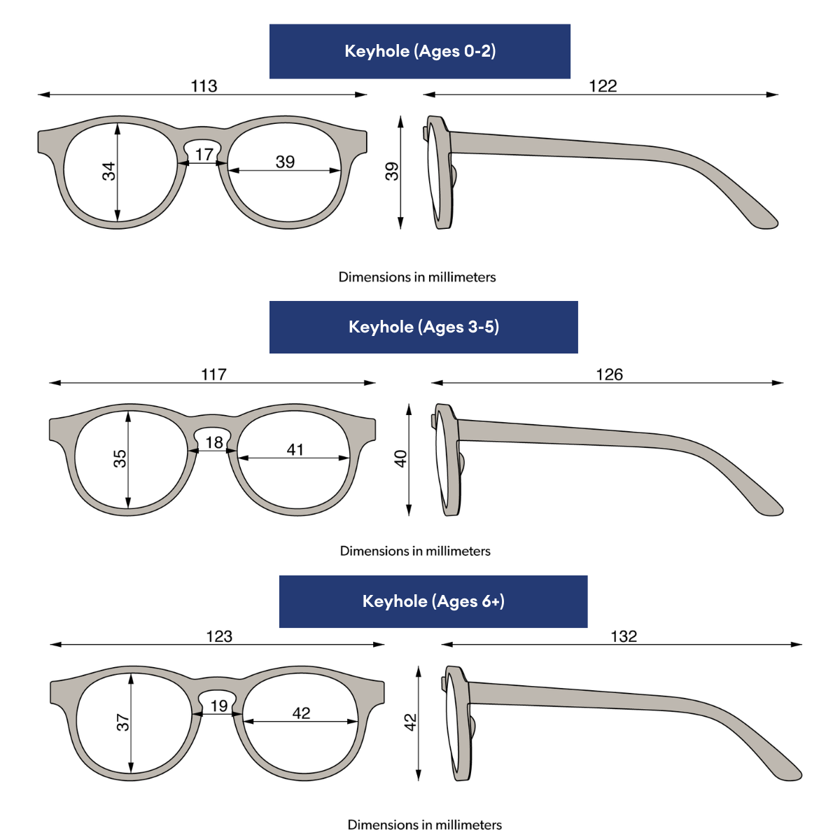 Cocoa Cloud Keyhole I Amber Lenses