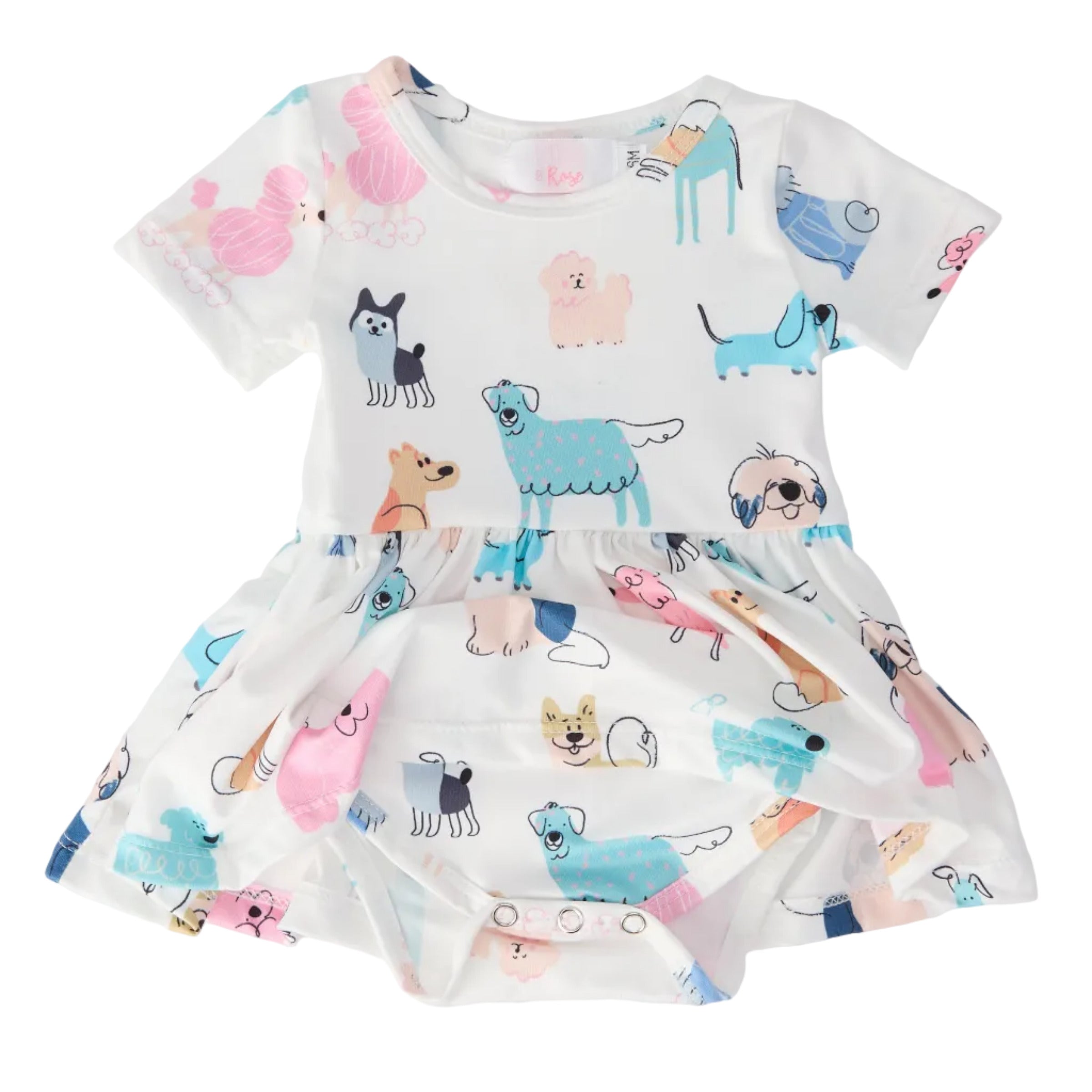 Puppy Pals S/S Twirl Bodysuit