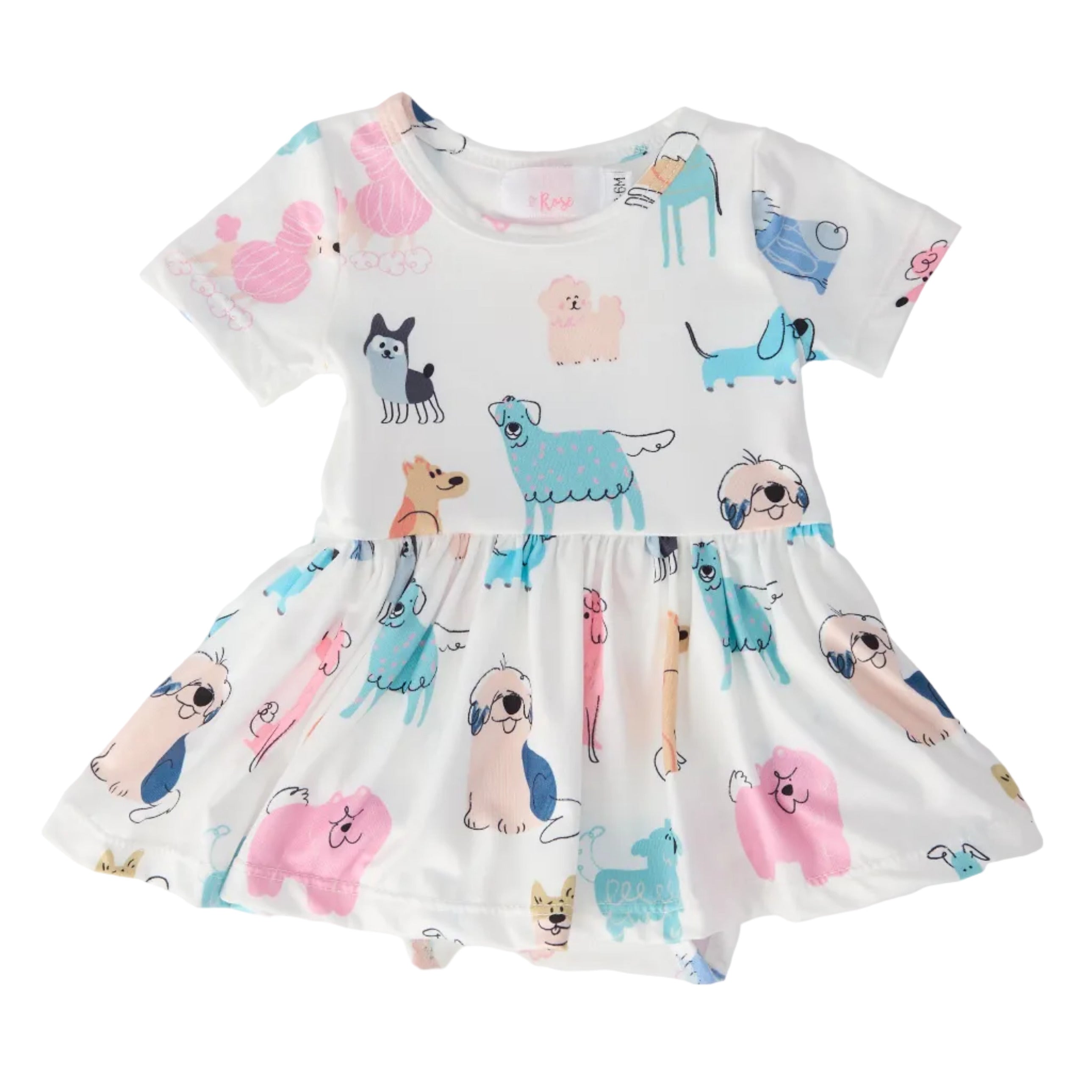 Puppy Pals S/S Twirl Bodysuit