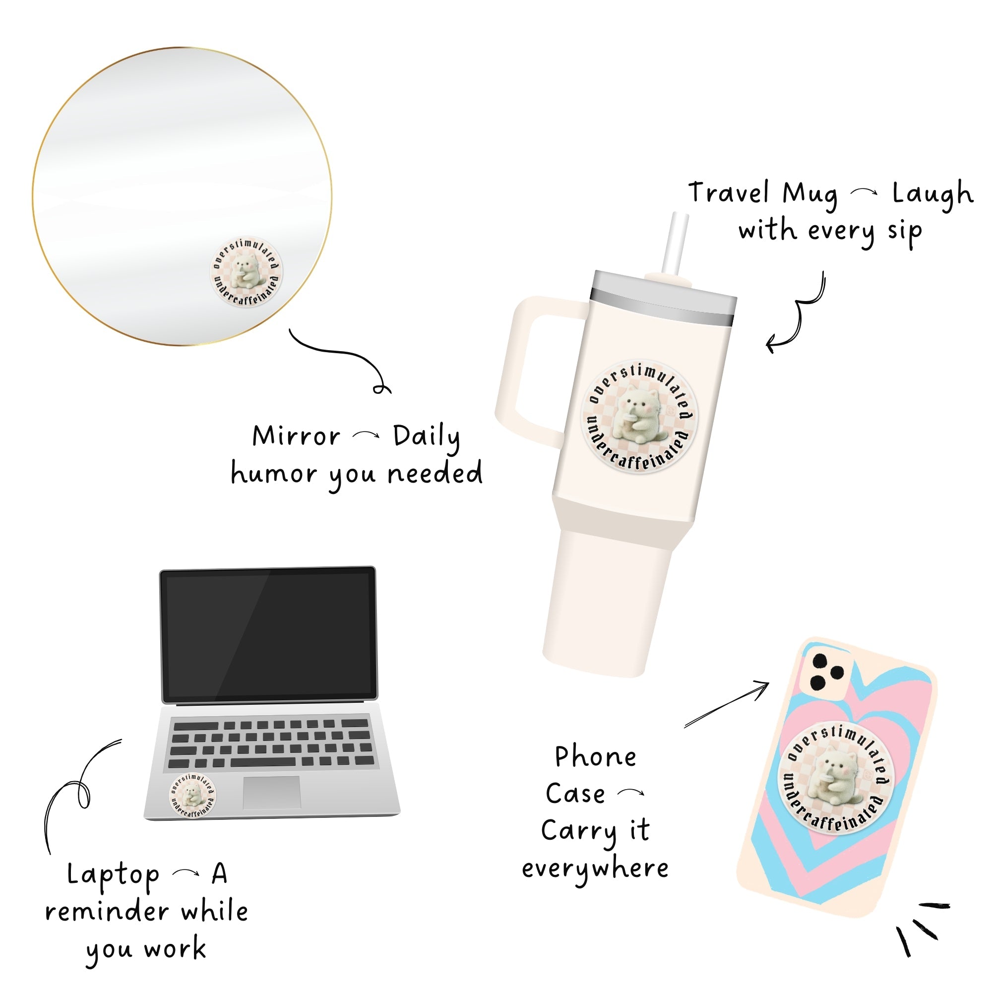 Raising Mama Affirmation | Sticker Pack (4)