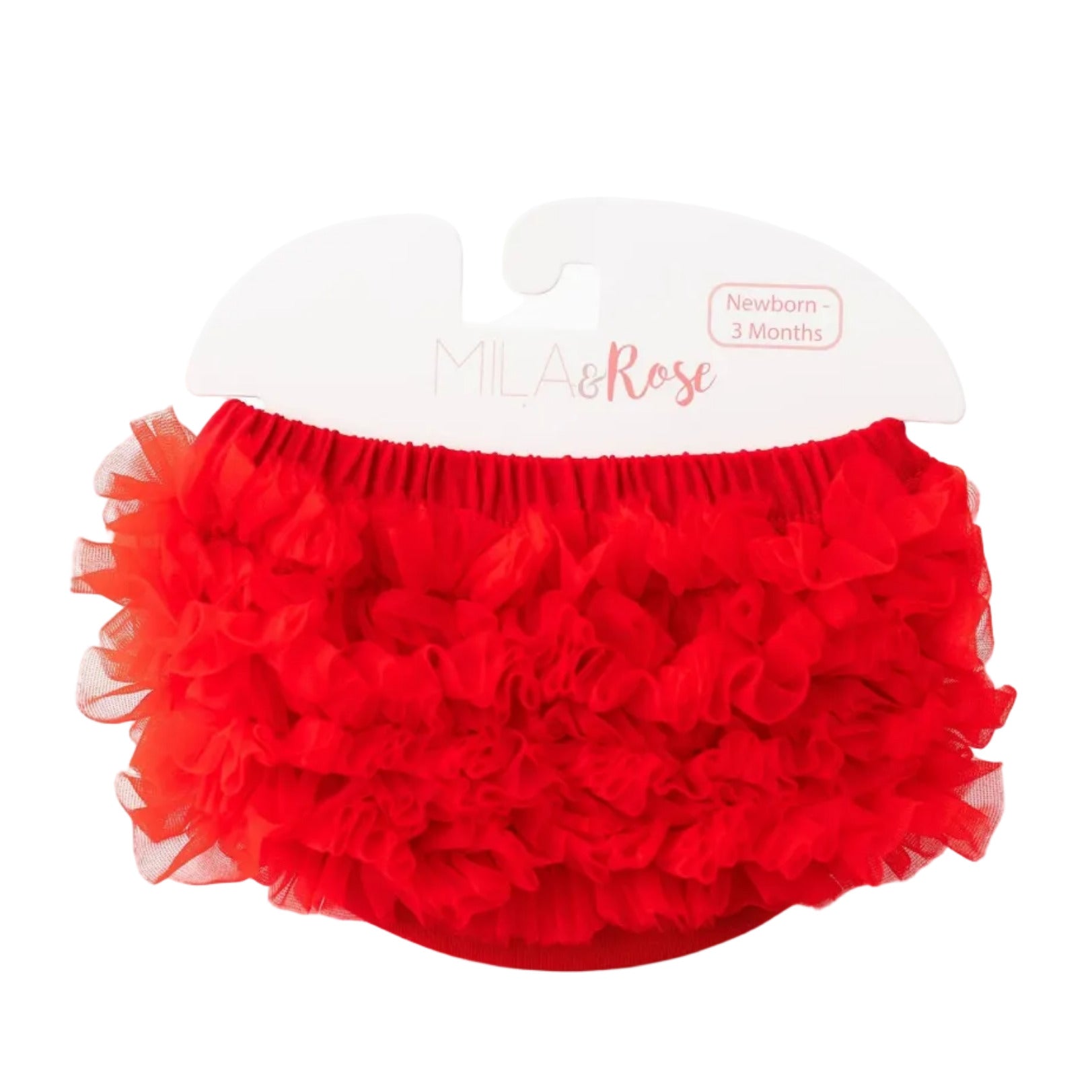 Red Ruffle Bum Bloomer