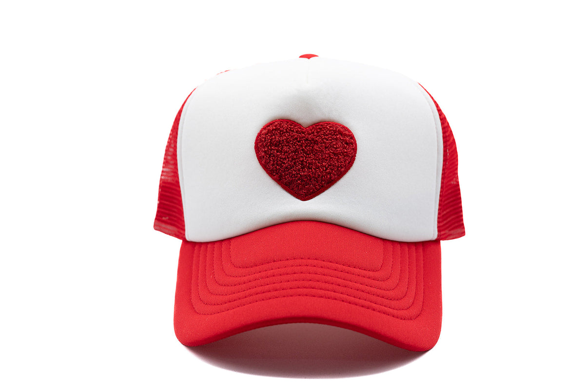 Terry Heart Trucker Hat