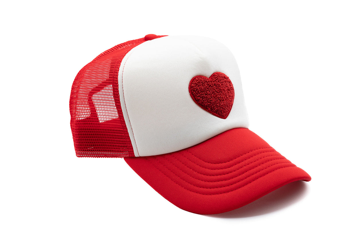 Terry Heart Trucker Hat