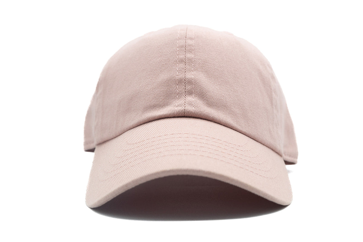 Dusty Rose Letter Baseball Hat