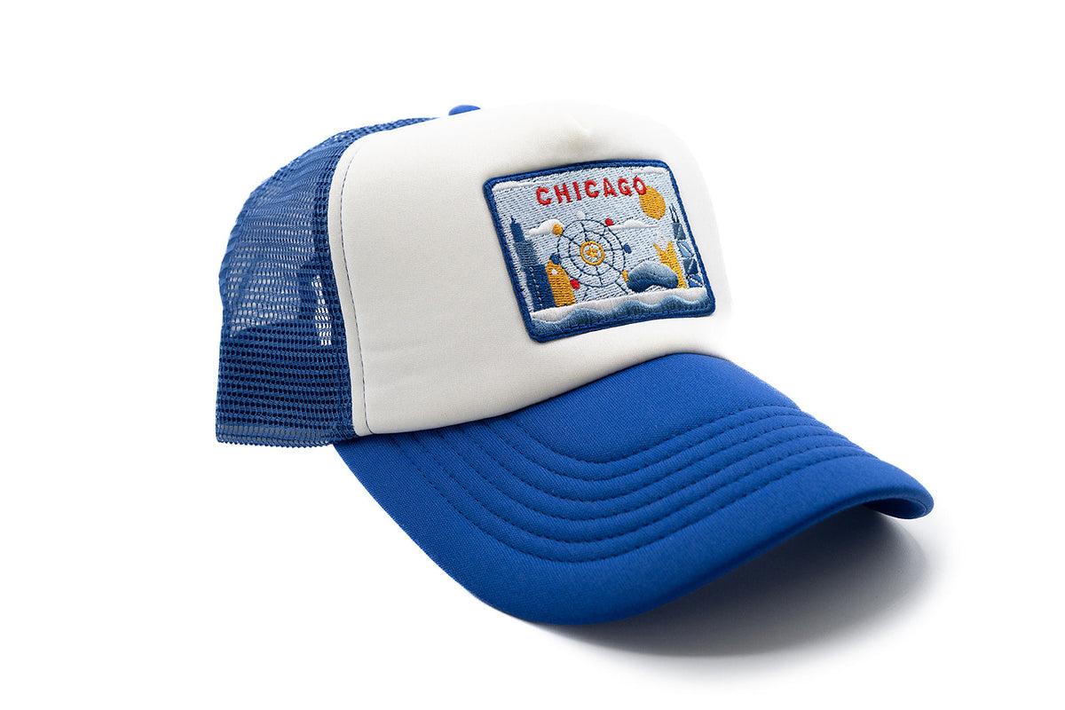 Chicago Postcard Trucker Hat