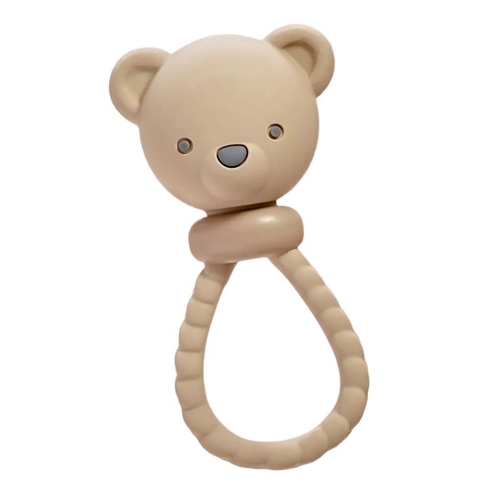 Sweetie Rattle™ Silicone Teether - Bear