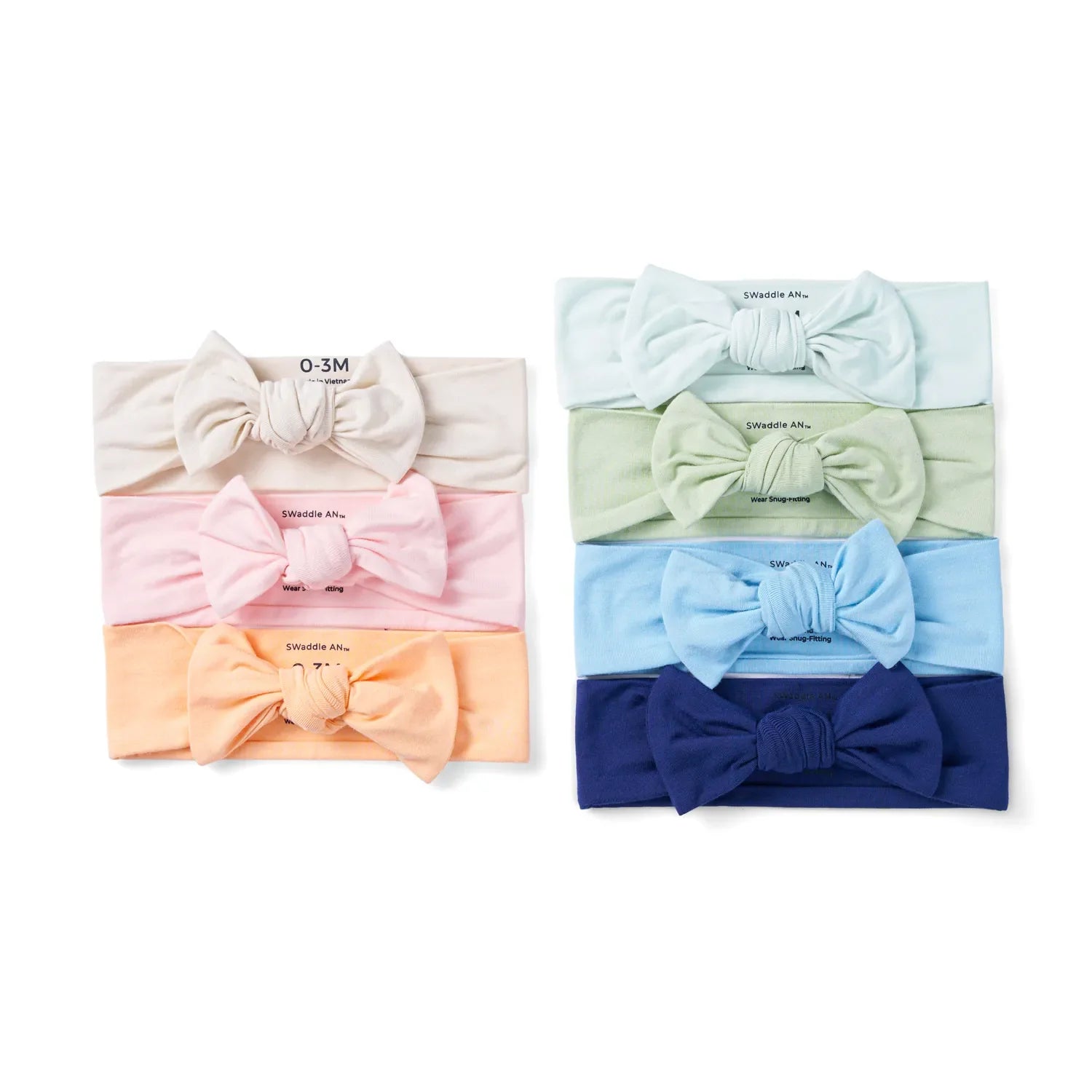 Baby Bows in Blue Depths
