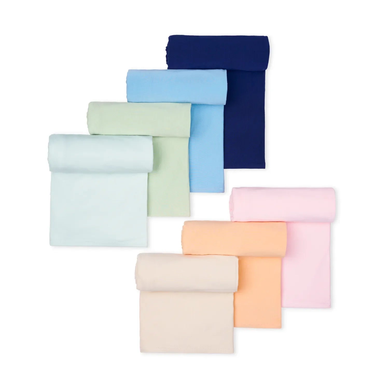 Bamboo Swaddle Blankets in Blue Bell