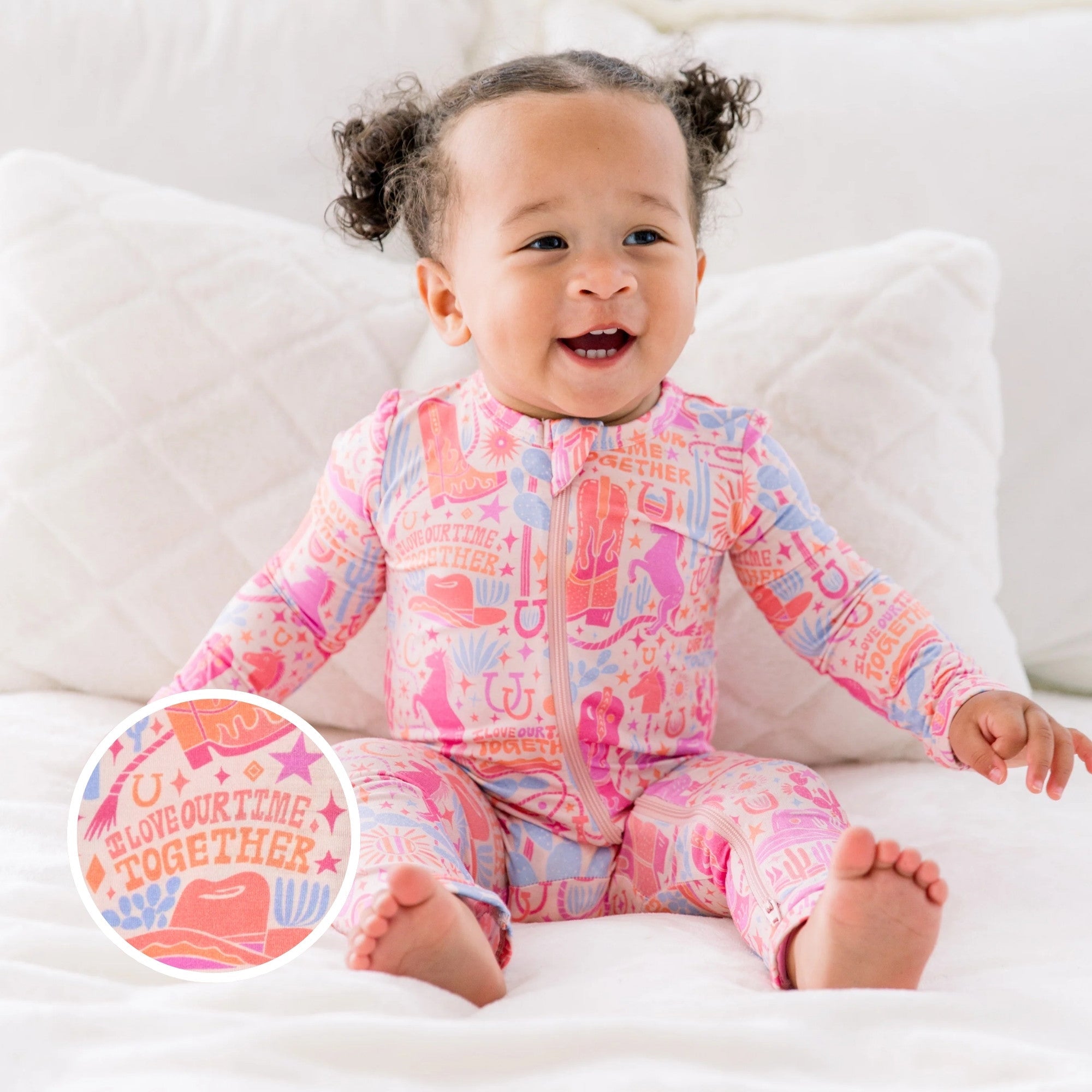 The Second-Skin Footless Romper | Saddle Up - 2T