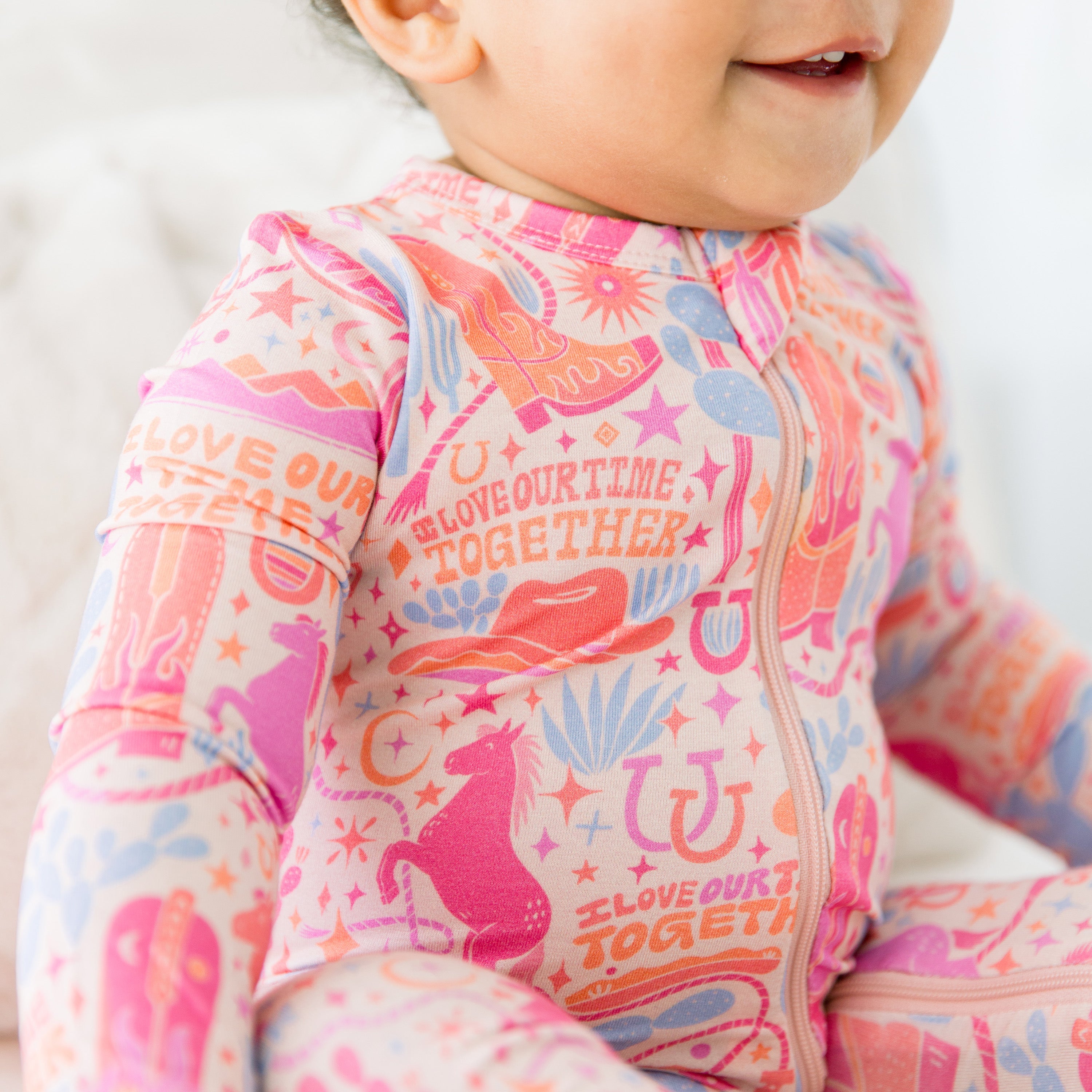 The Second-Skin Footless Romper | Saddle Up - 2T