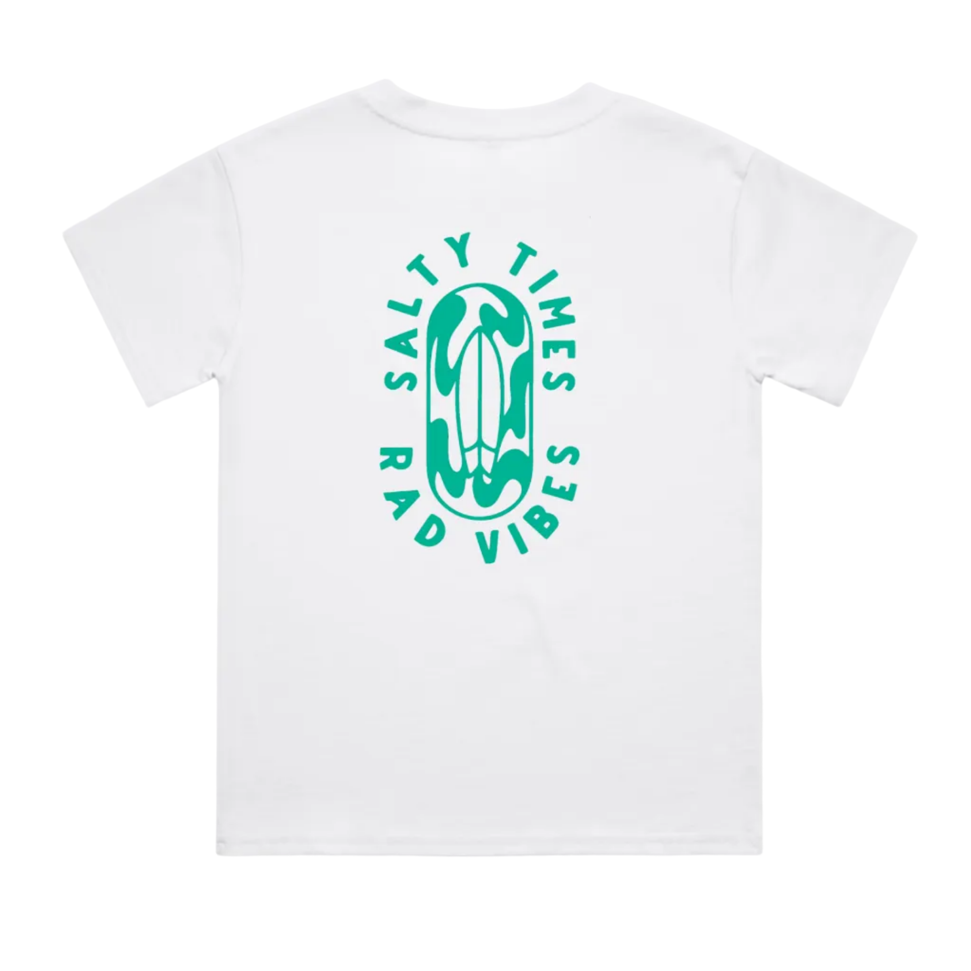 SALTY TIMES TEE - WHITE