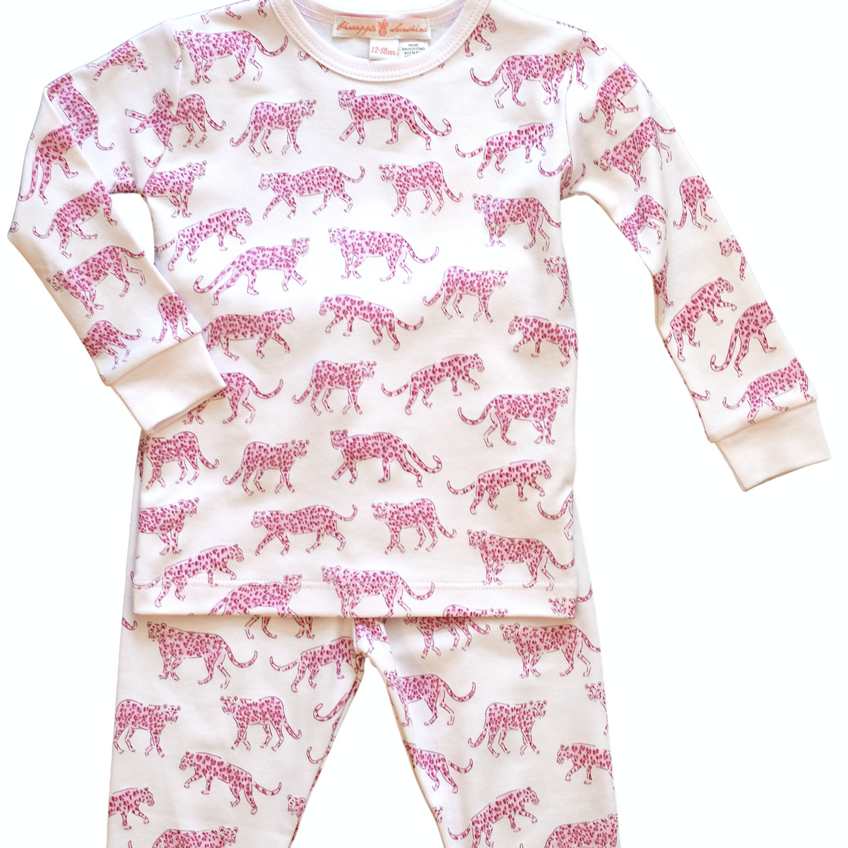 Pink Cheetah Pajama Set