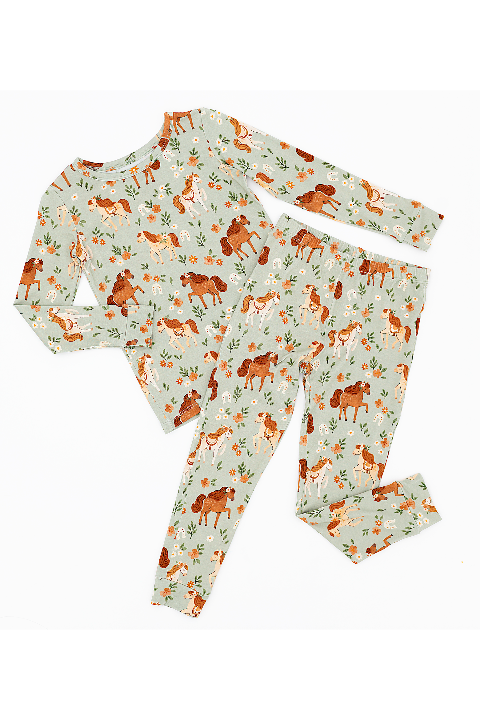 Pajama Set - Horsin' Around