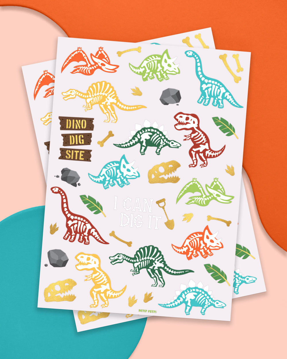 Dinosaur Tattoos - 36 temporary tattoos
