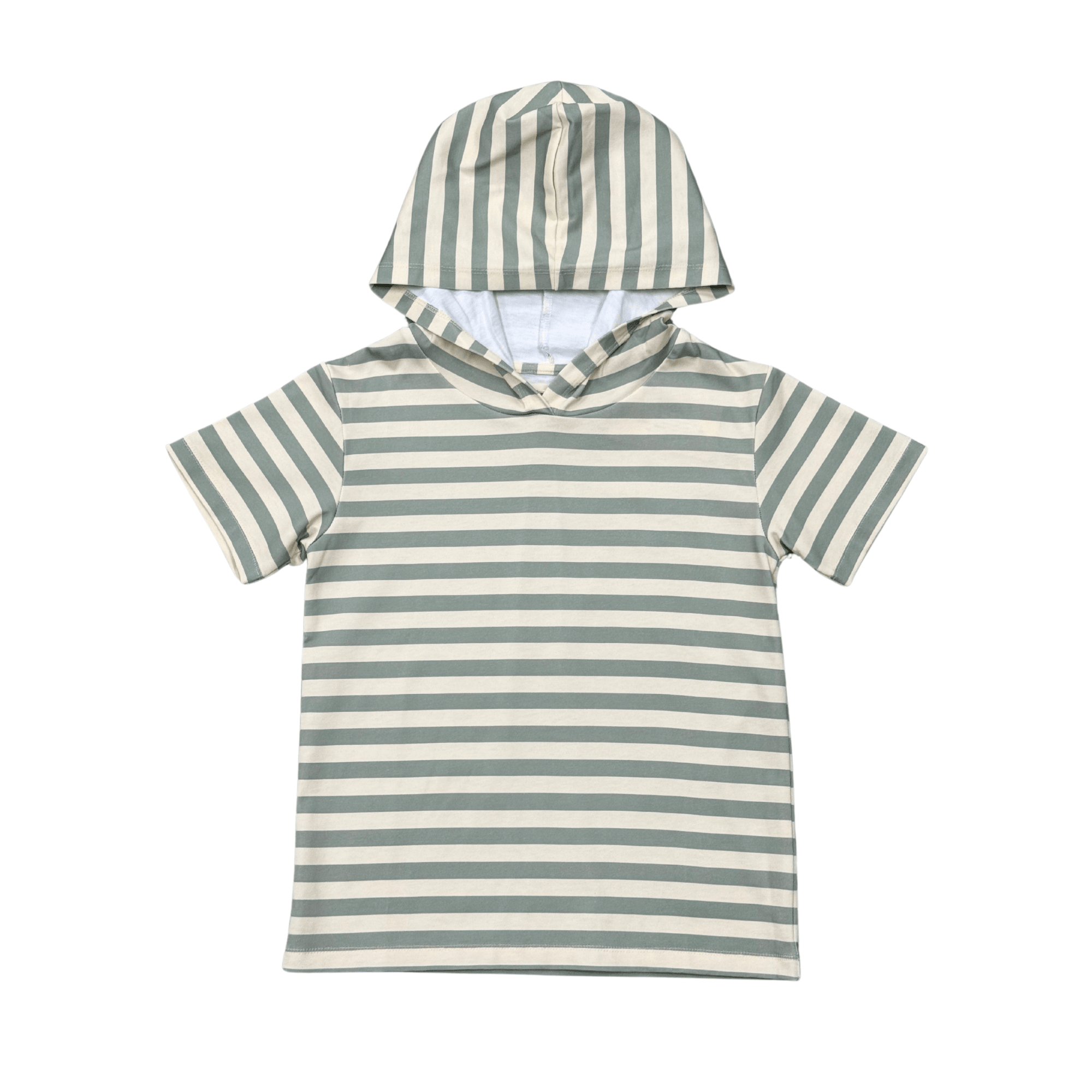 Short Sleeve Hoodie Pullover
