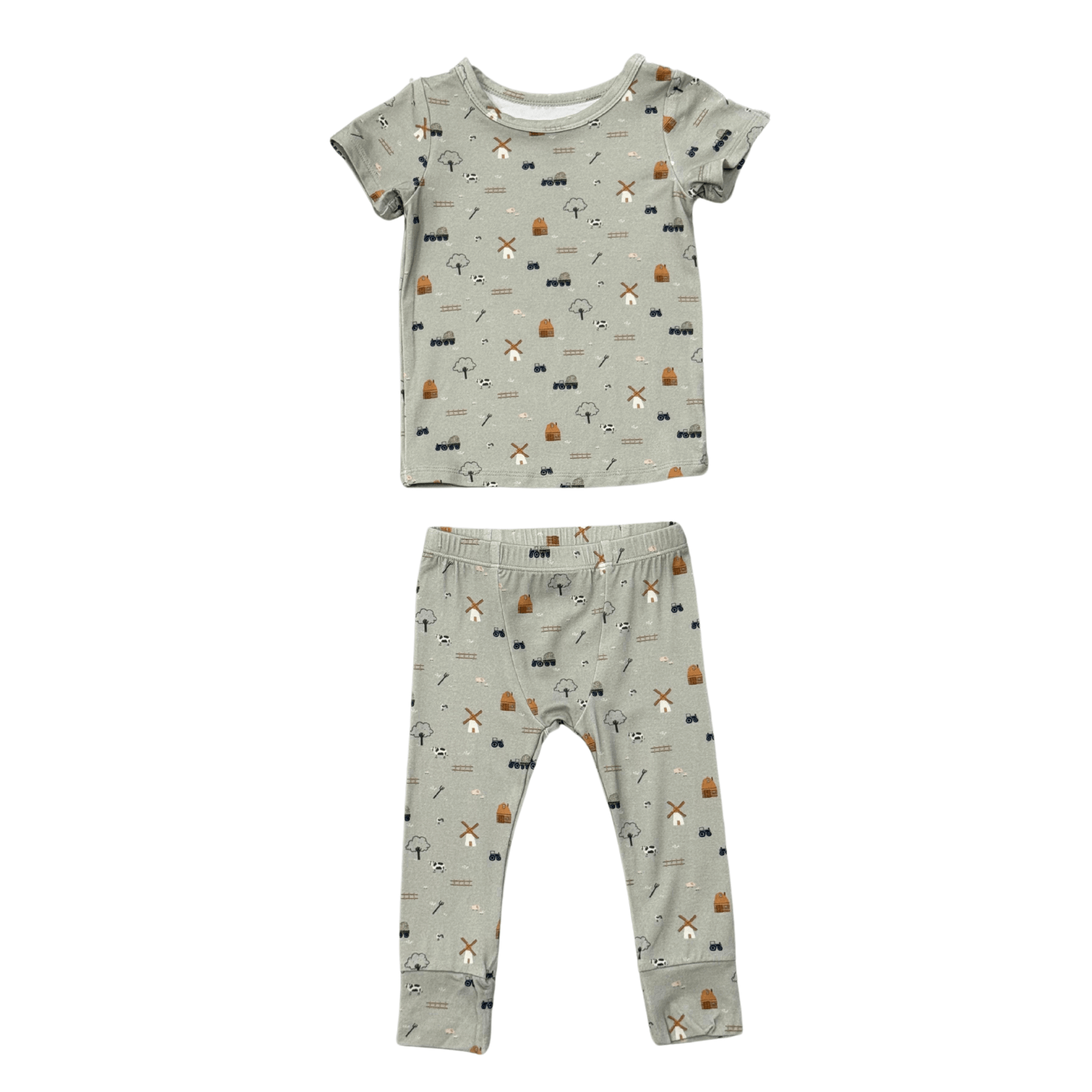 Short Sleeve Lounge Set