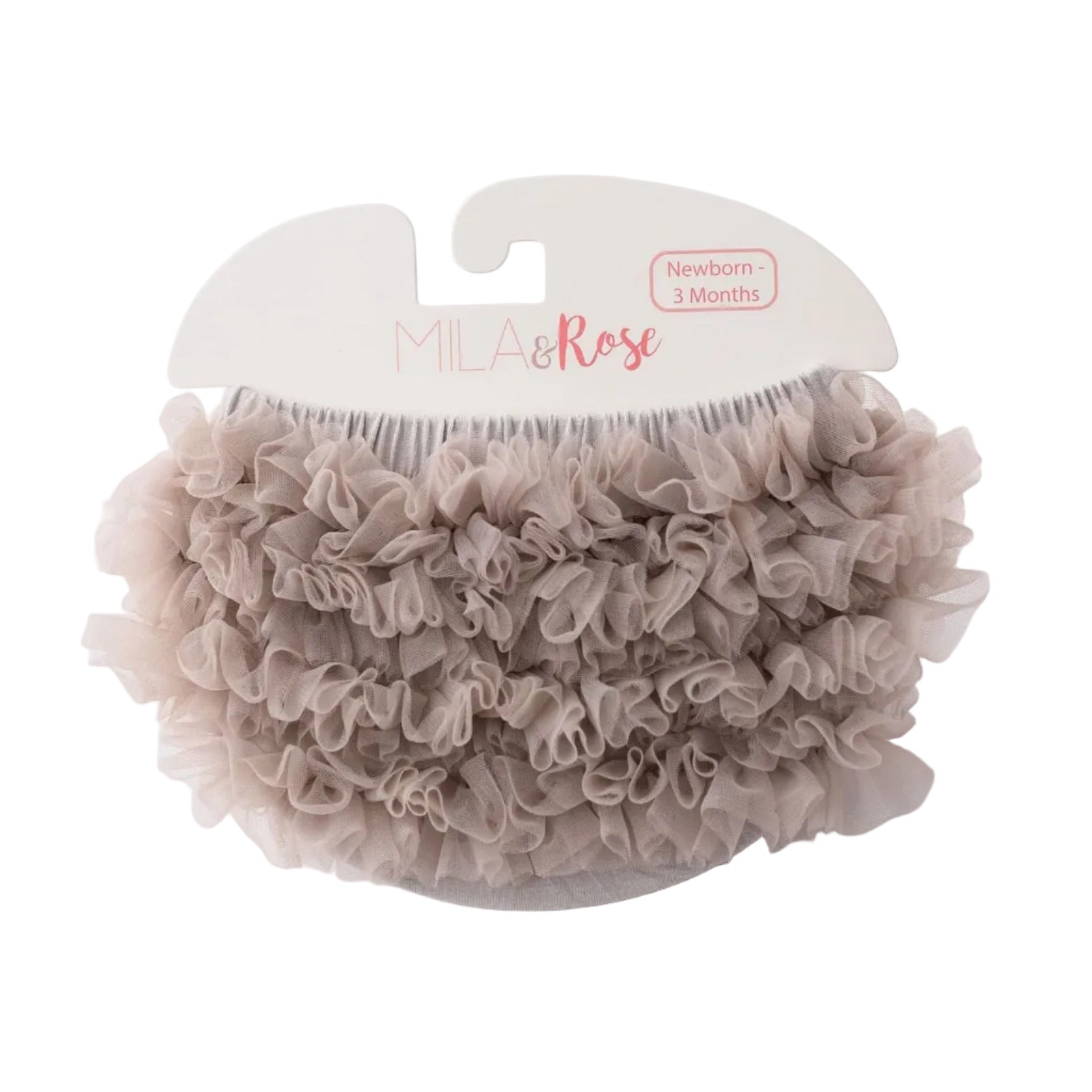 SALE Silver Ruffle Bum Bloomer