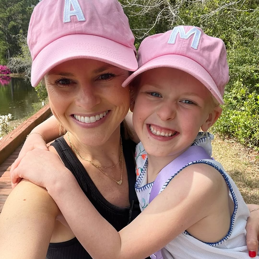 Light Pink Letter Baseball Hat