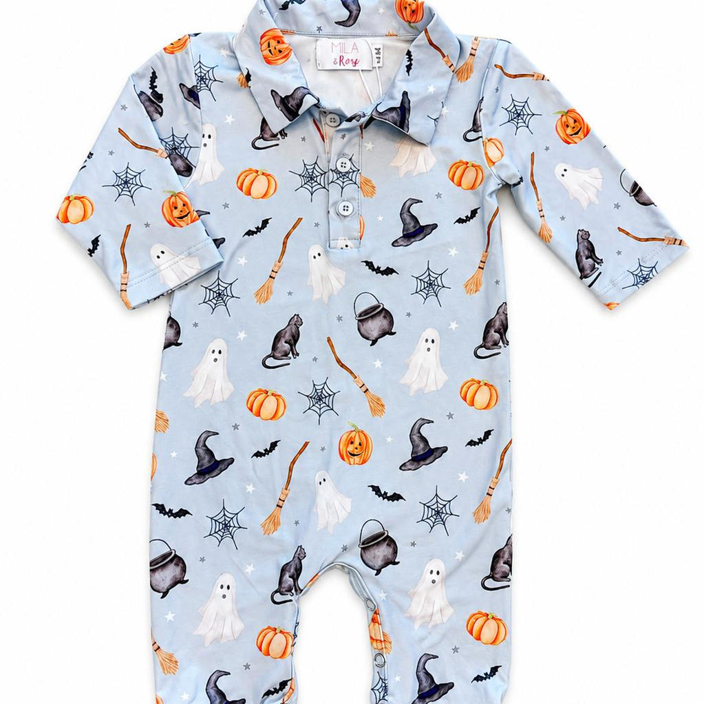Spooky Season L/S Polo One-Piece