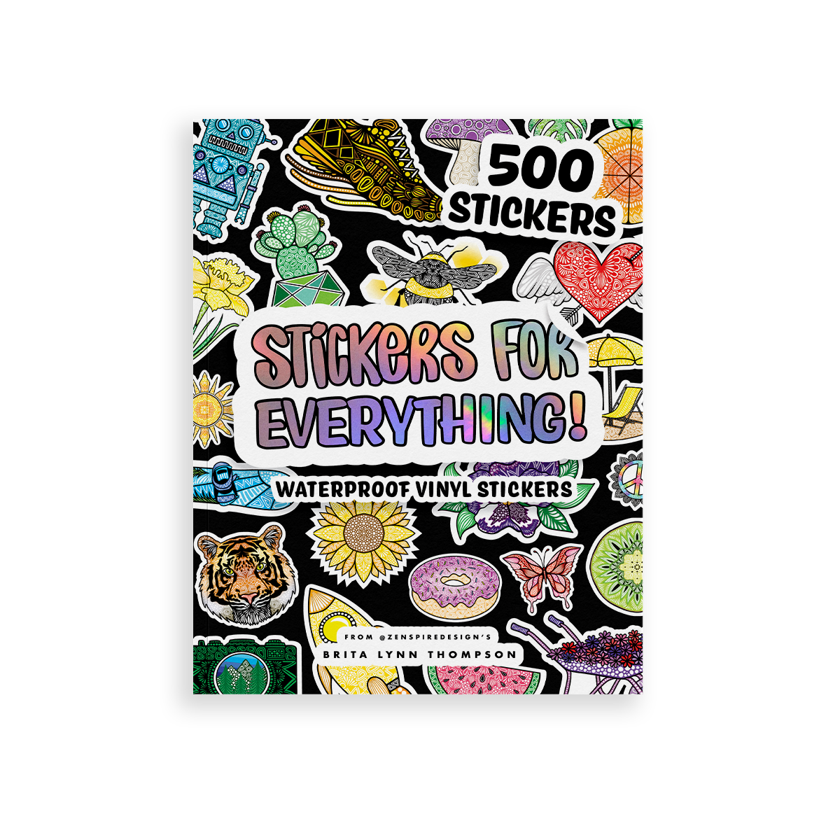 Stickers for Everything: 500 Waterproof Stickers
