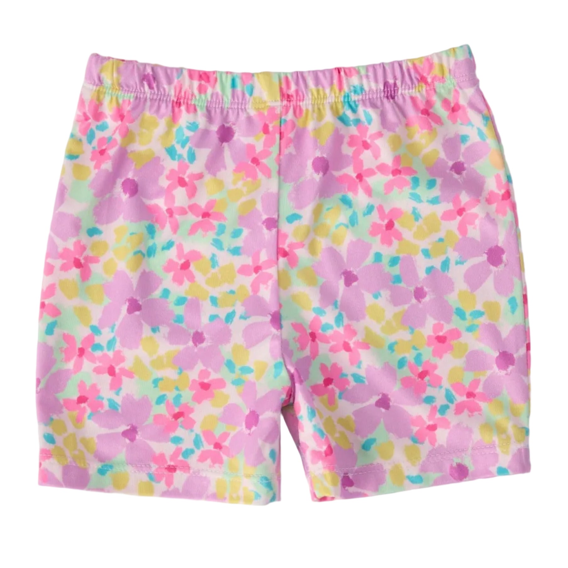 Summer Watercolor Twirl Shorts