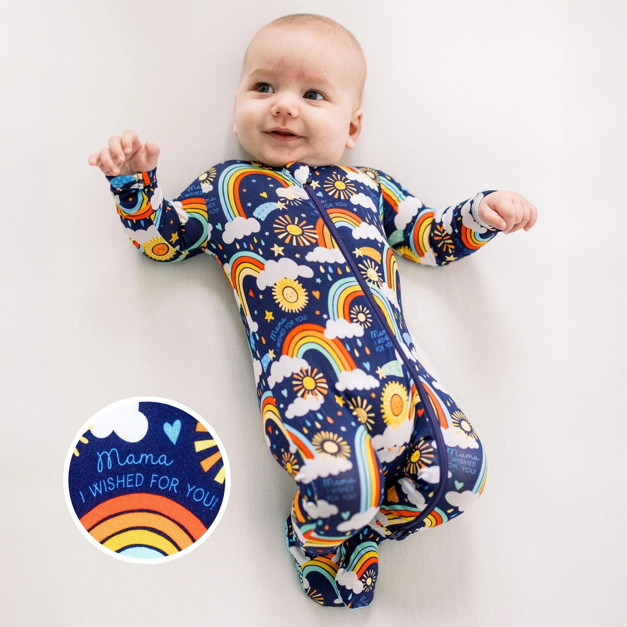 The Second-Skin Footie | Here Comes the Sunshine (Blue)